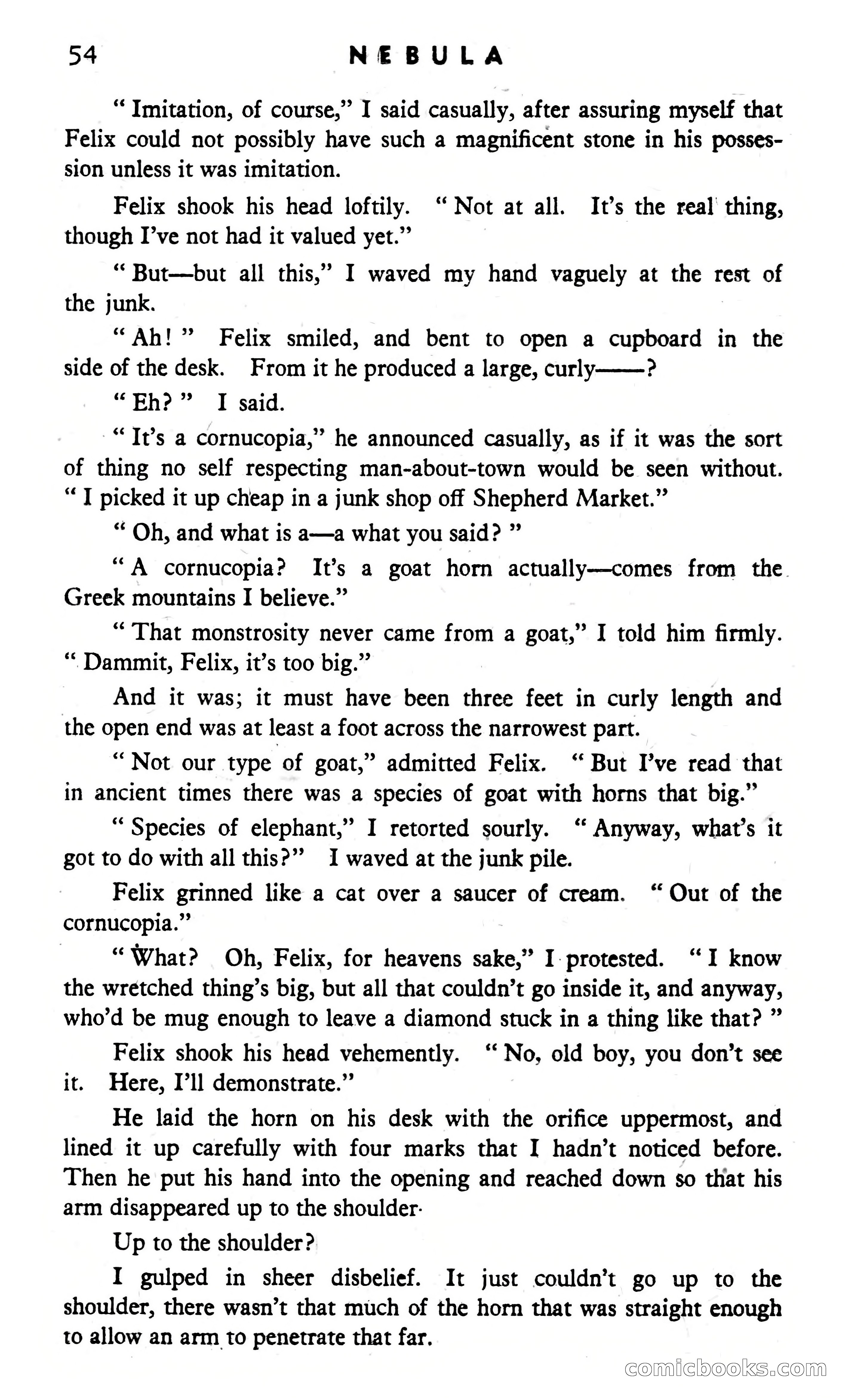 Nebula Science Fiction, August 1957 — page 56 of 116