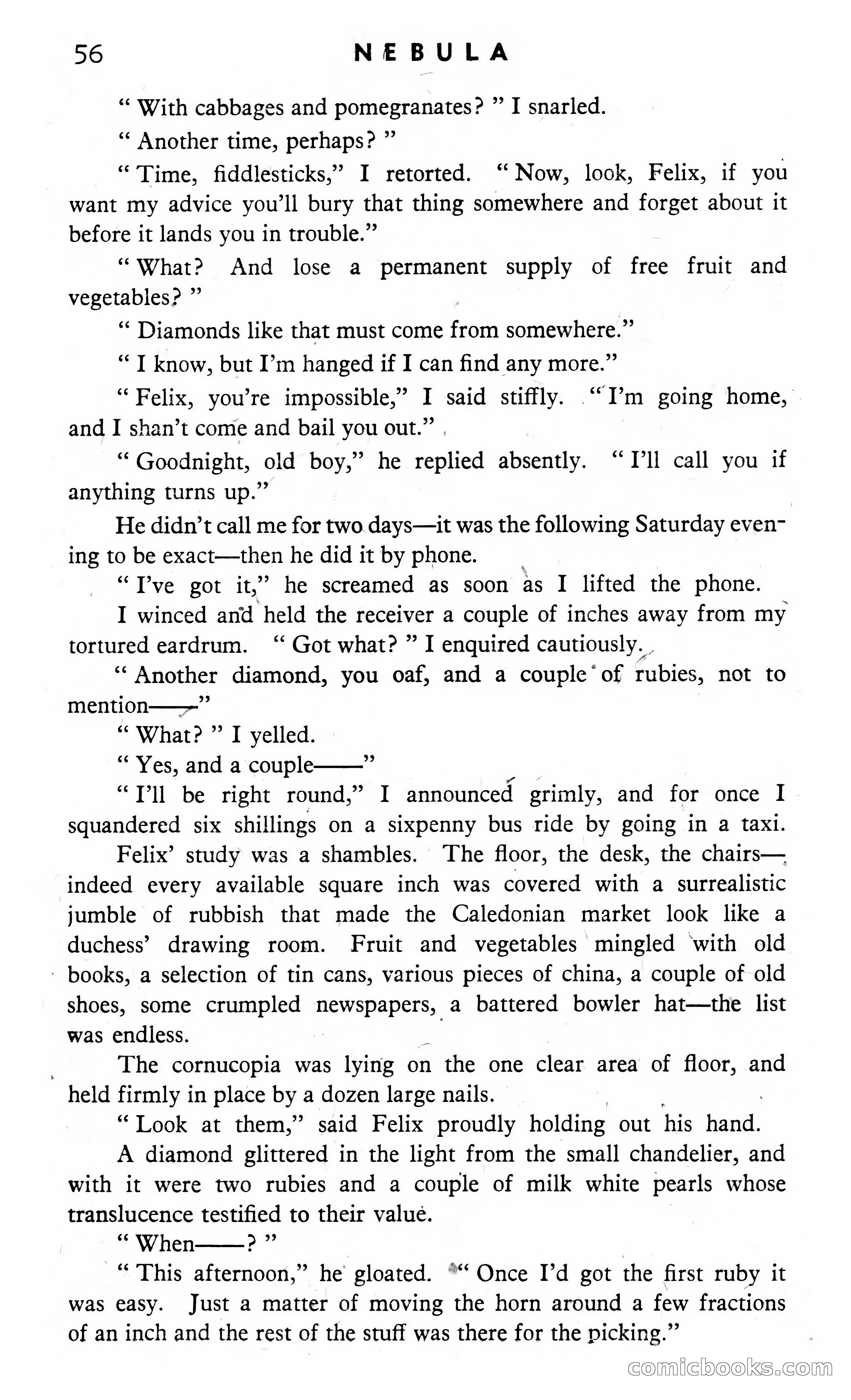 Nebula Science Fiction, August 1957 — page 58 of 116
