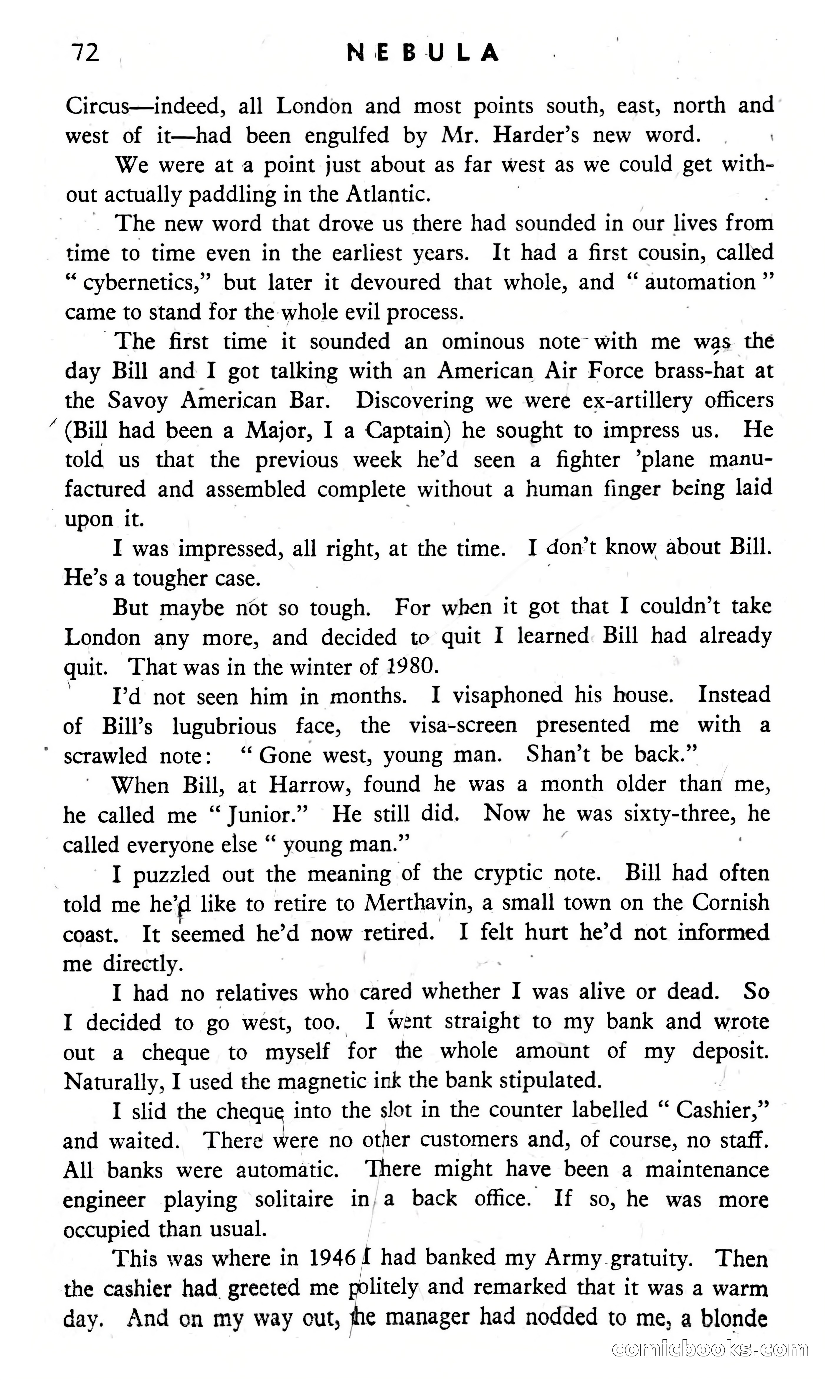 Nebula Science Fiction, August 1957 — page 74 of 116