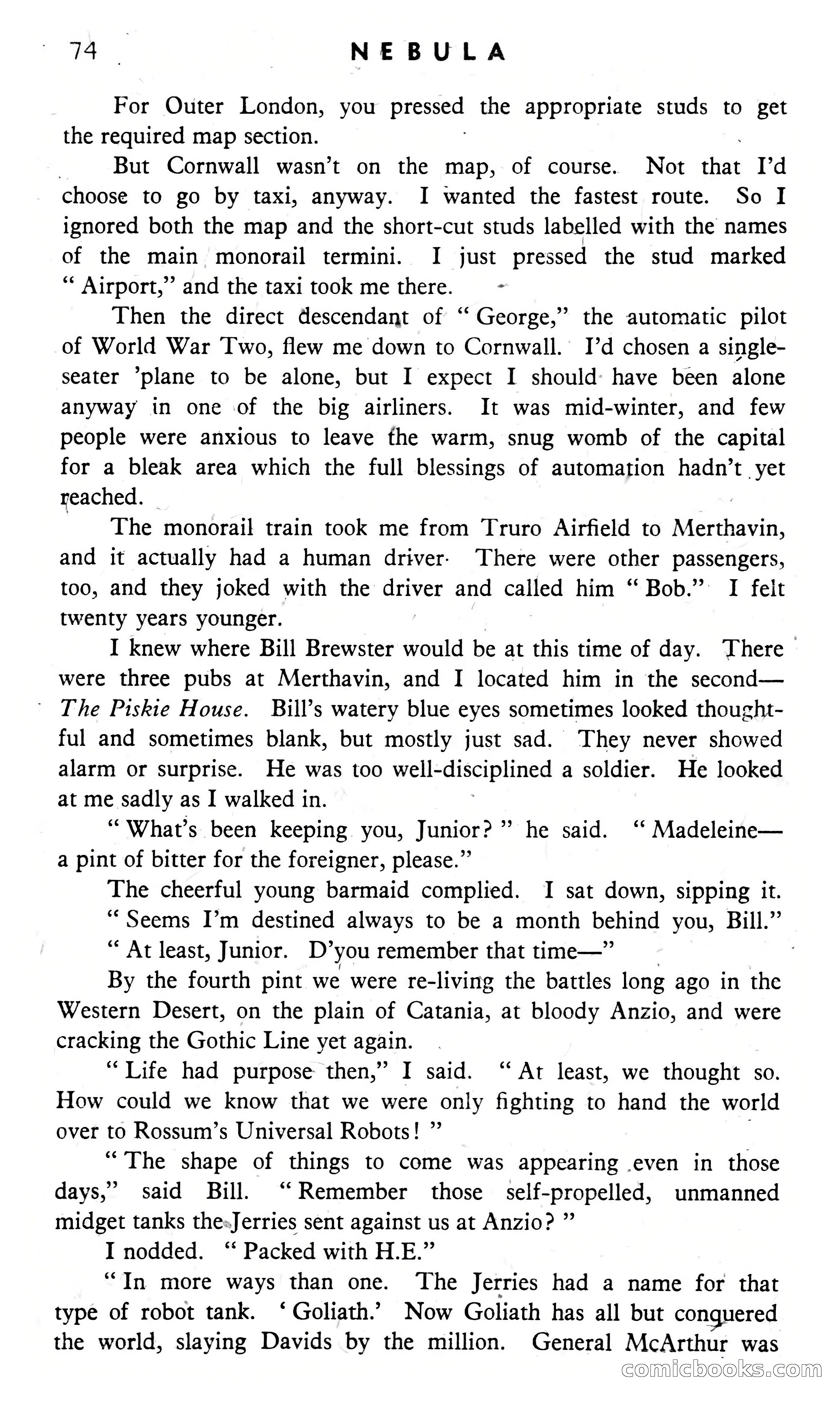 Nebula Science Fiction, August 1957 — page 76 of 116