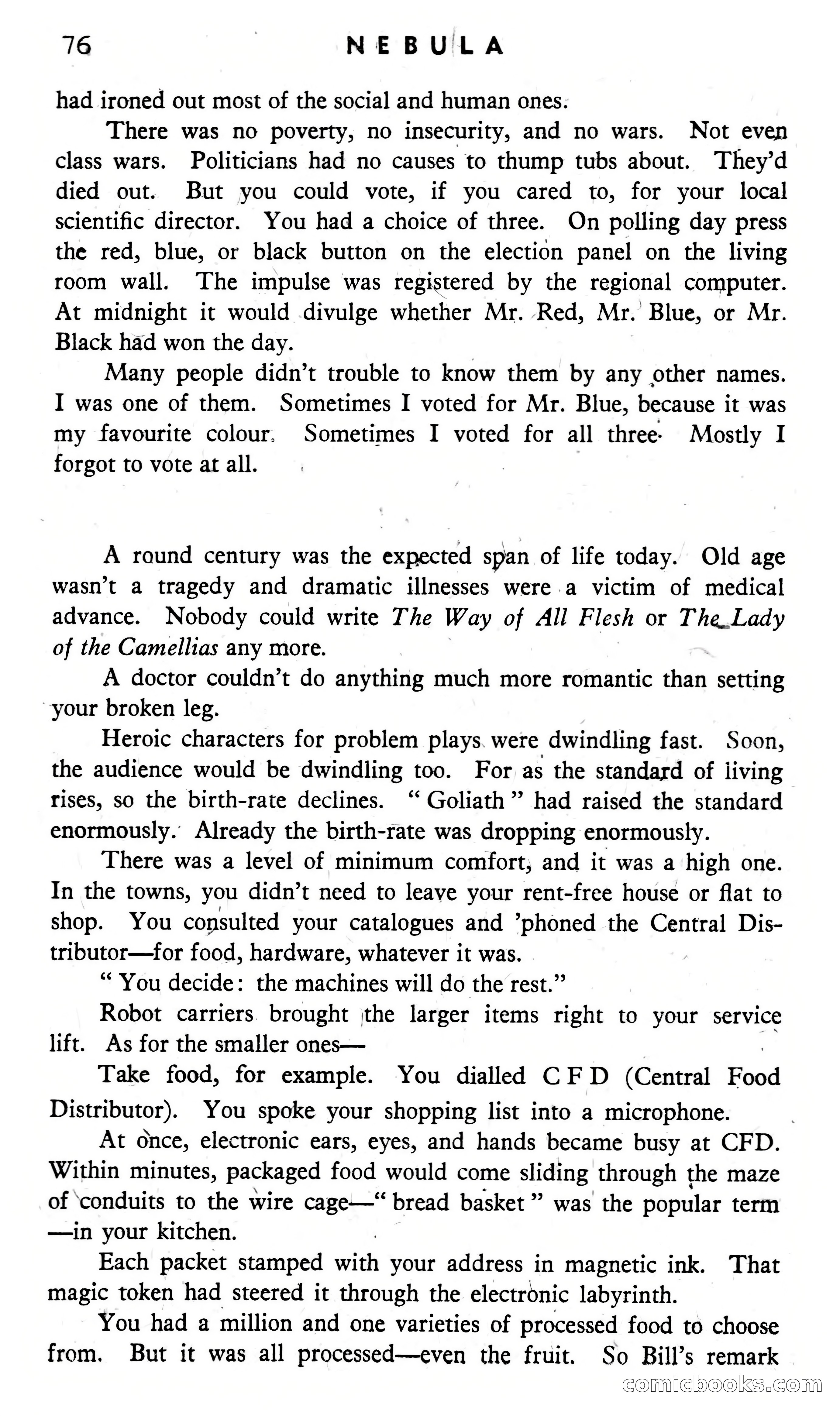 Nebula Science Fiction, August 1957 — page 78 of 116