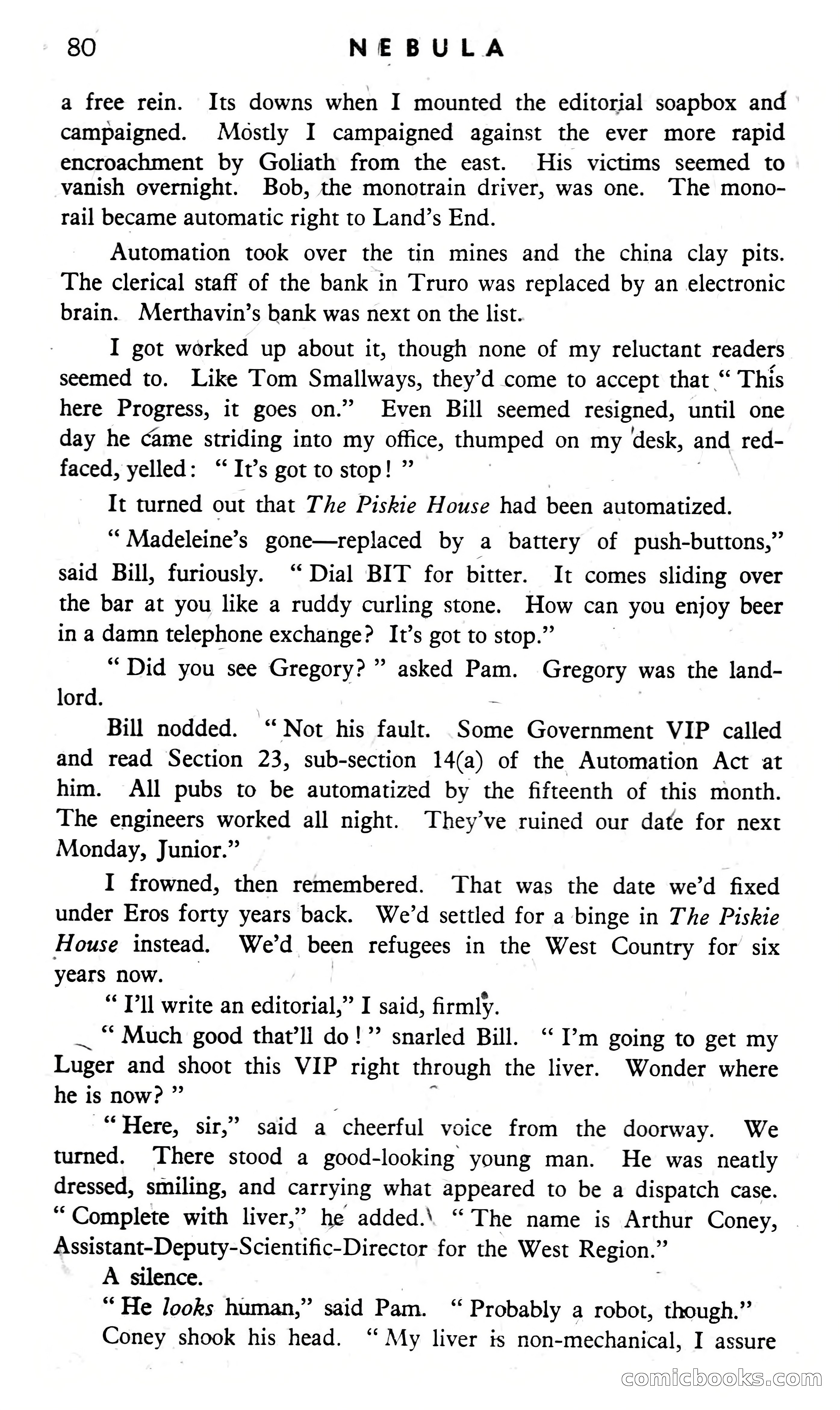 Nebula Science Fiction, August 1957 — page 82 of 116