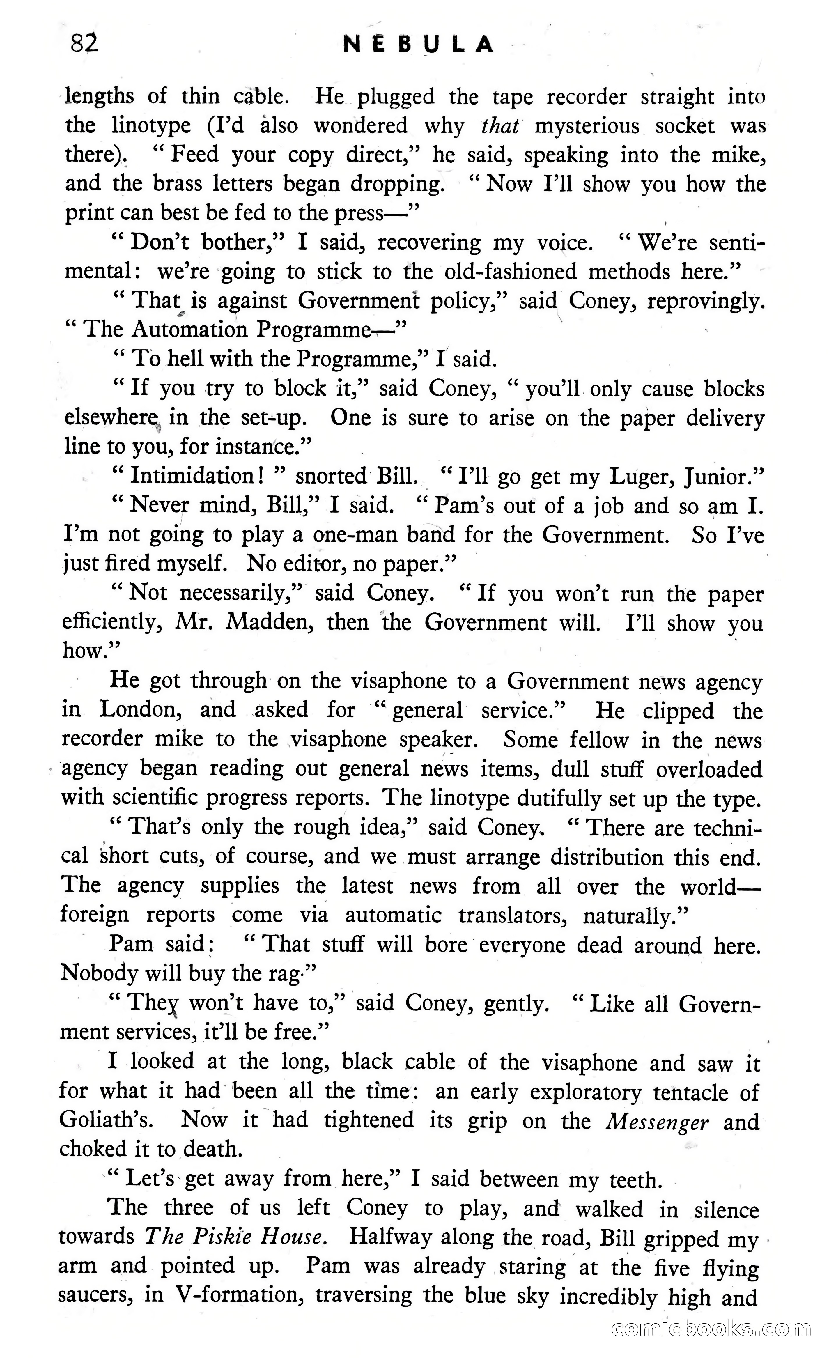 Nebula Science Fiction, August 1957 — page 84 of 116