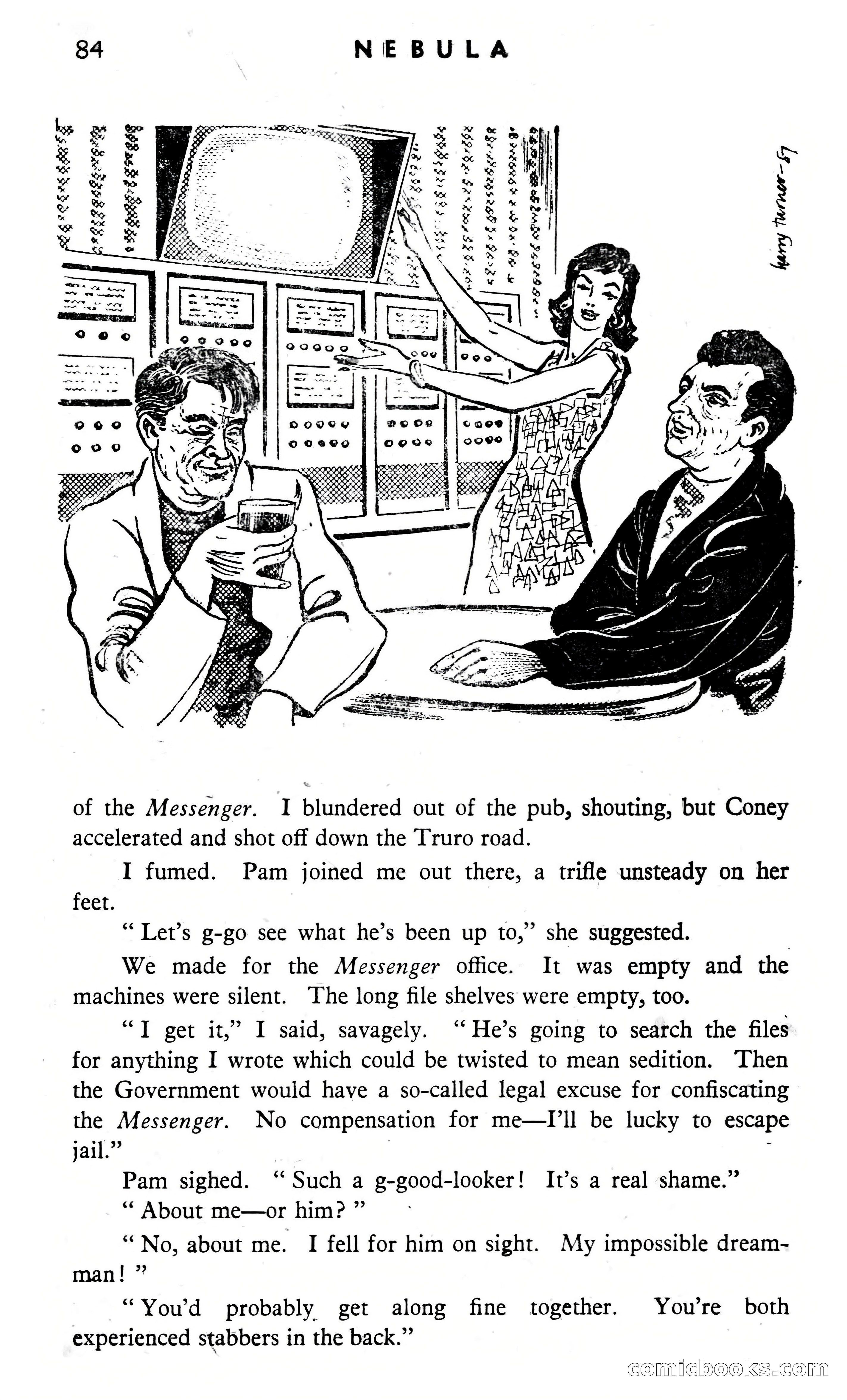 Nebula Science Fiction, August 1957 — page 86 of 116