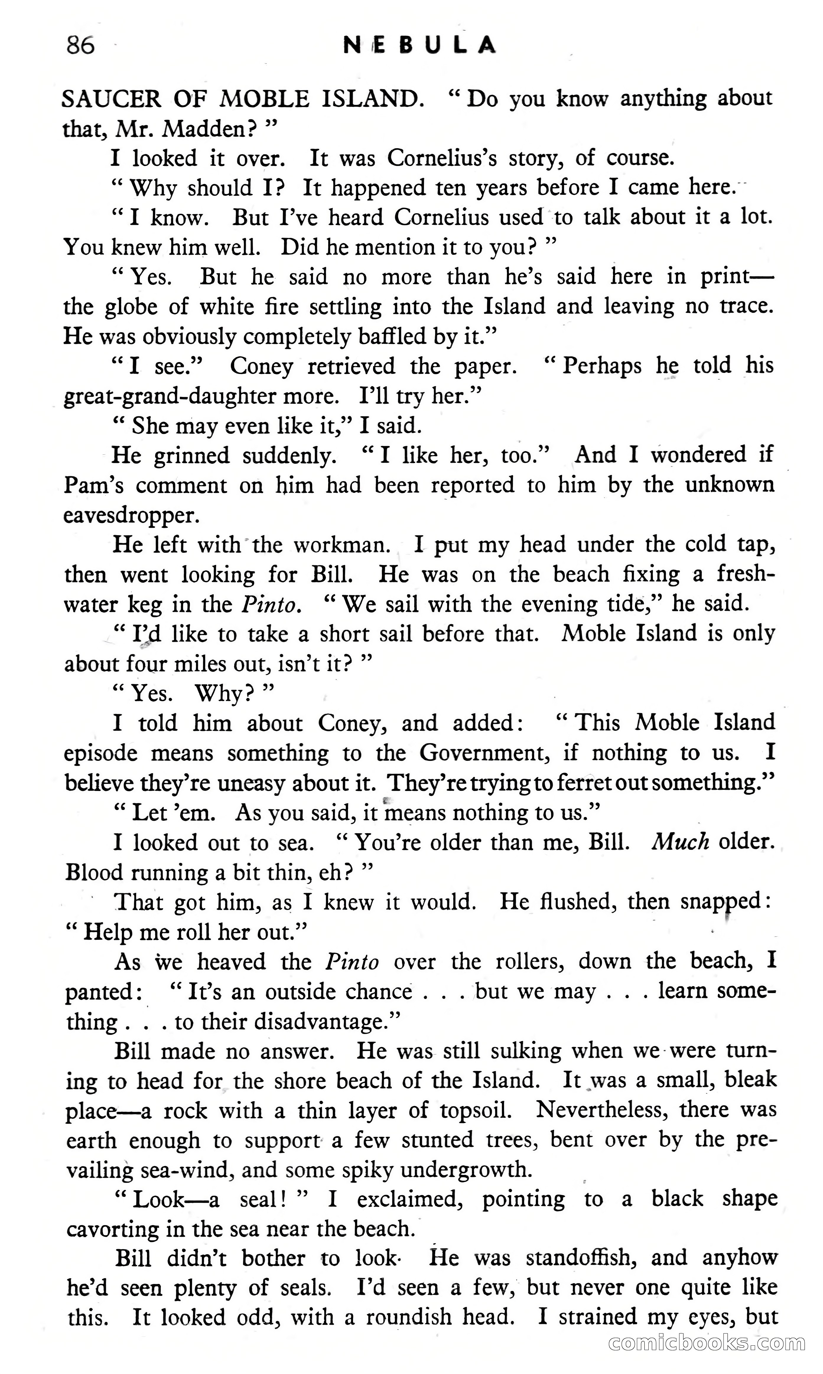 Nebula Science Fiction, August 1957 — page 88 of 116