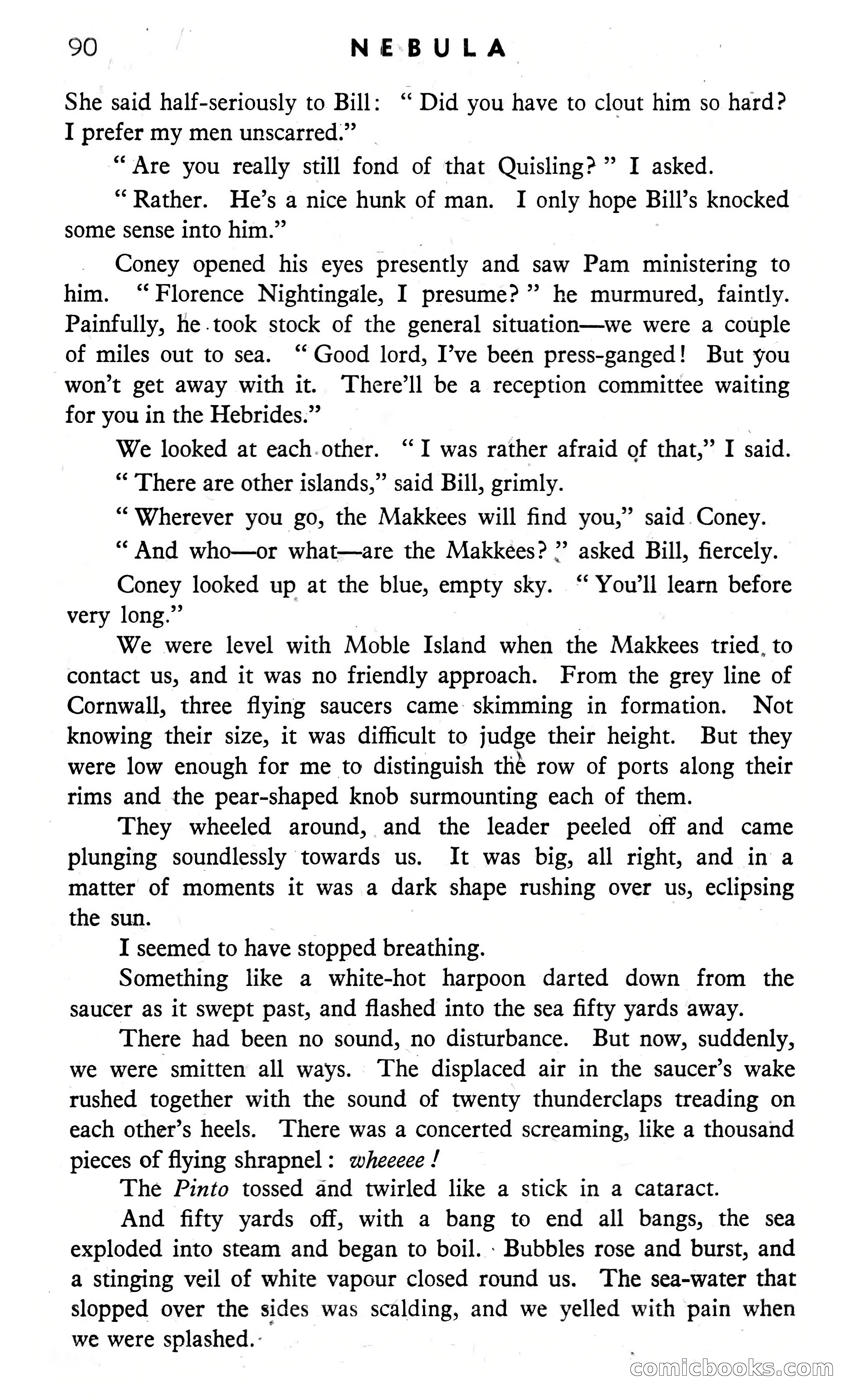 Nebula Science Fiction, August 1957 — page 92 of 116