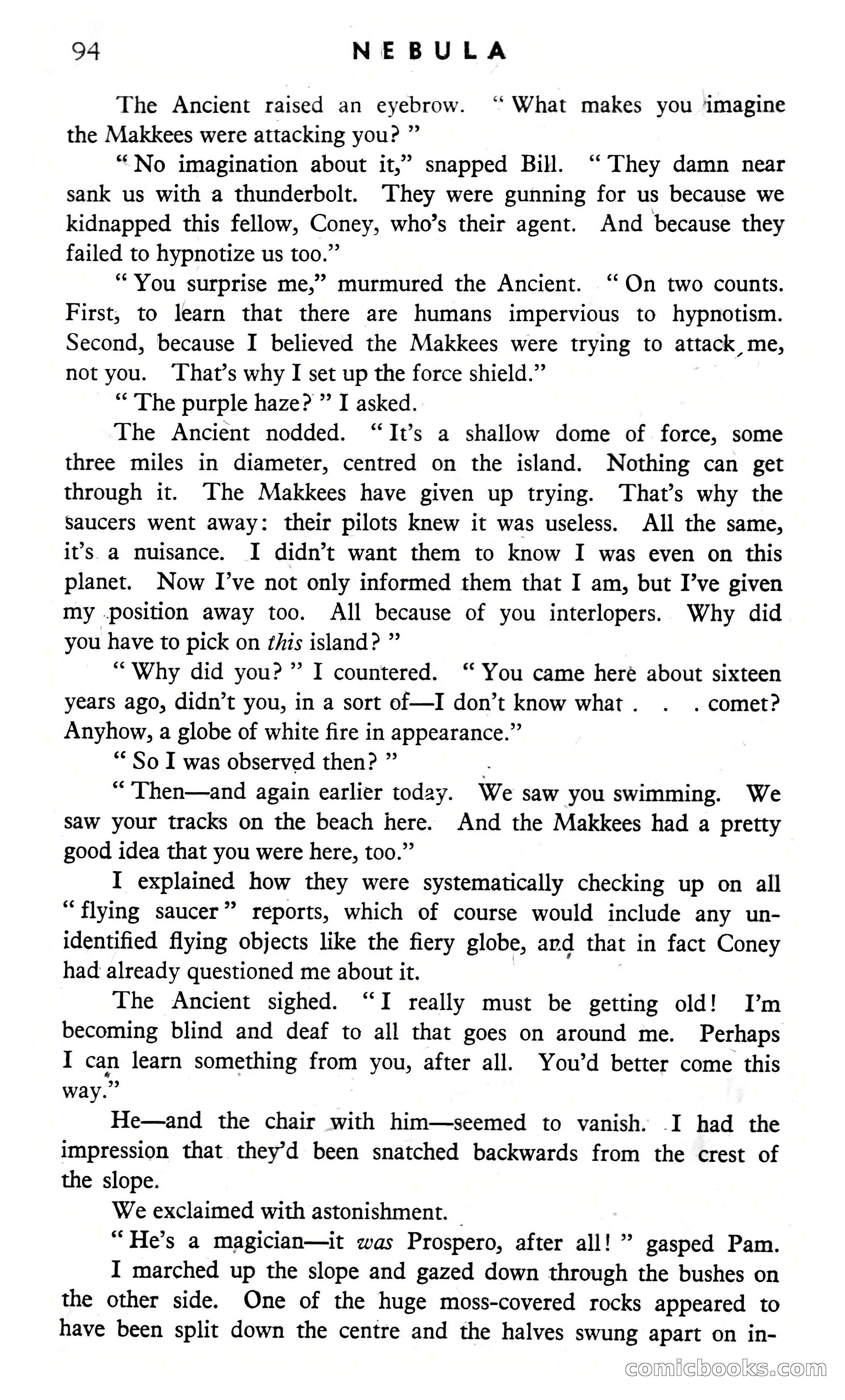 Nebula Science Fiction, August 1957 — page 96 of 116