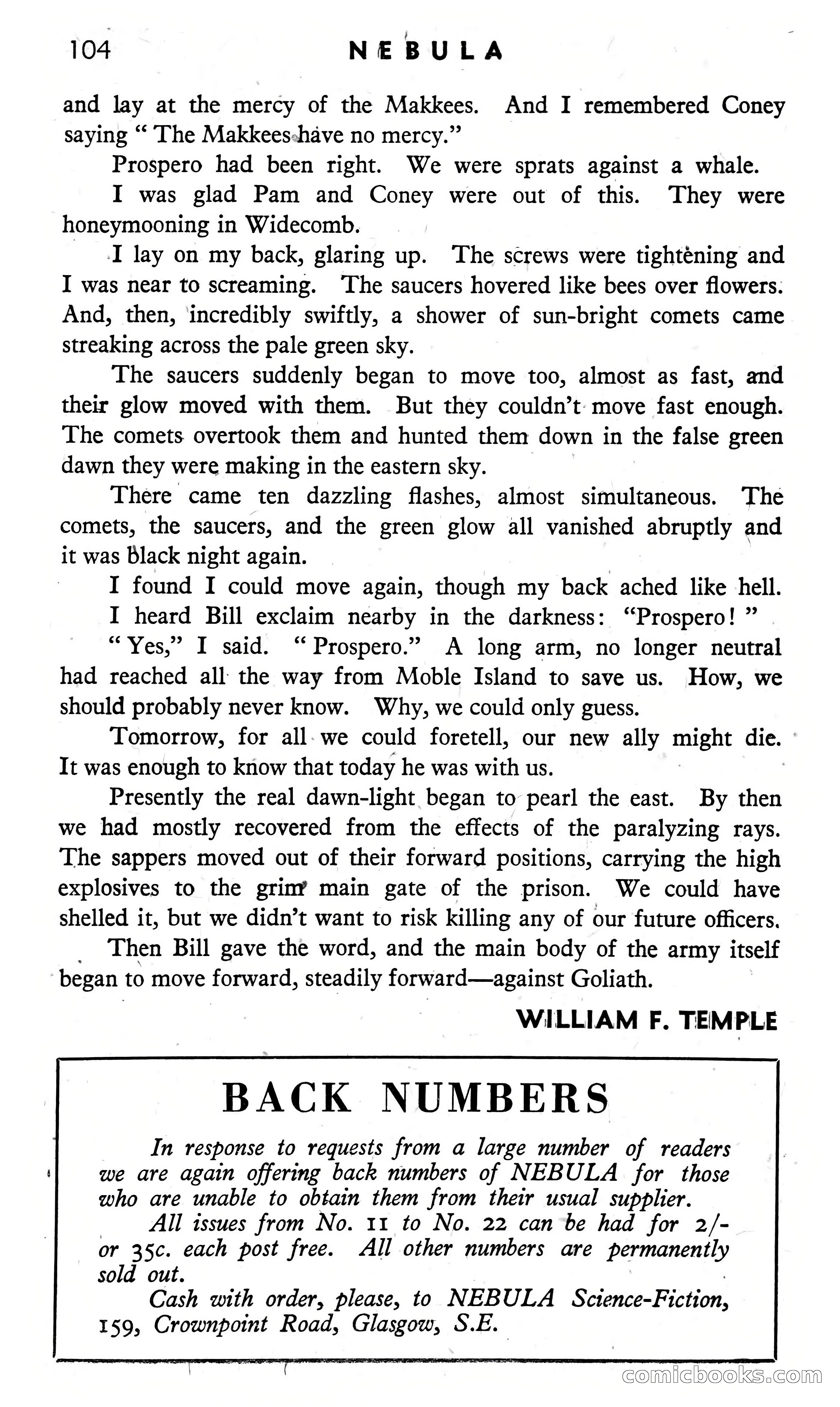 Nebula Science Fiction, August 1957 — page 106 of 116