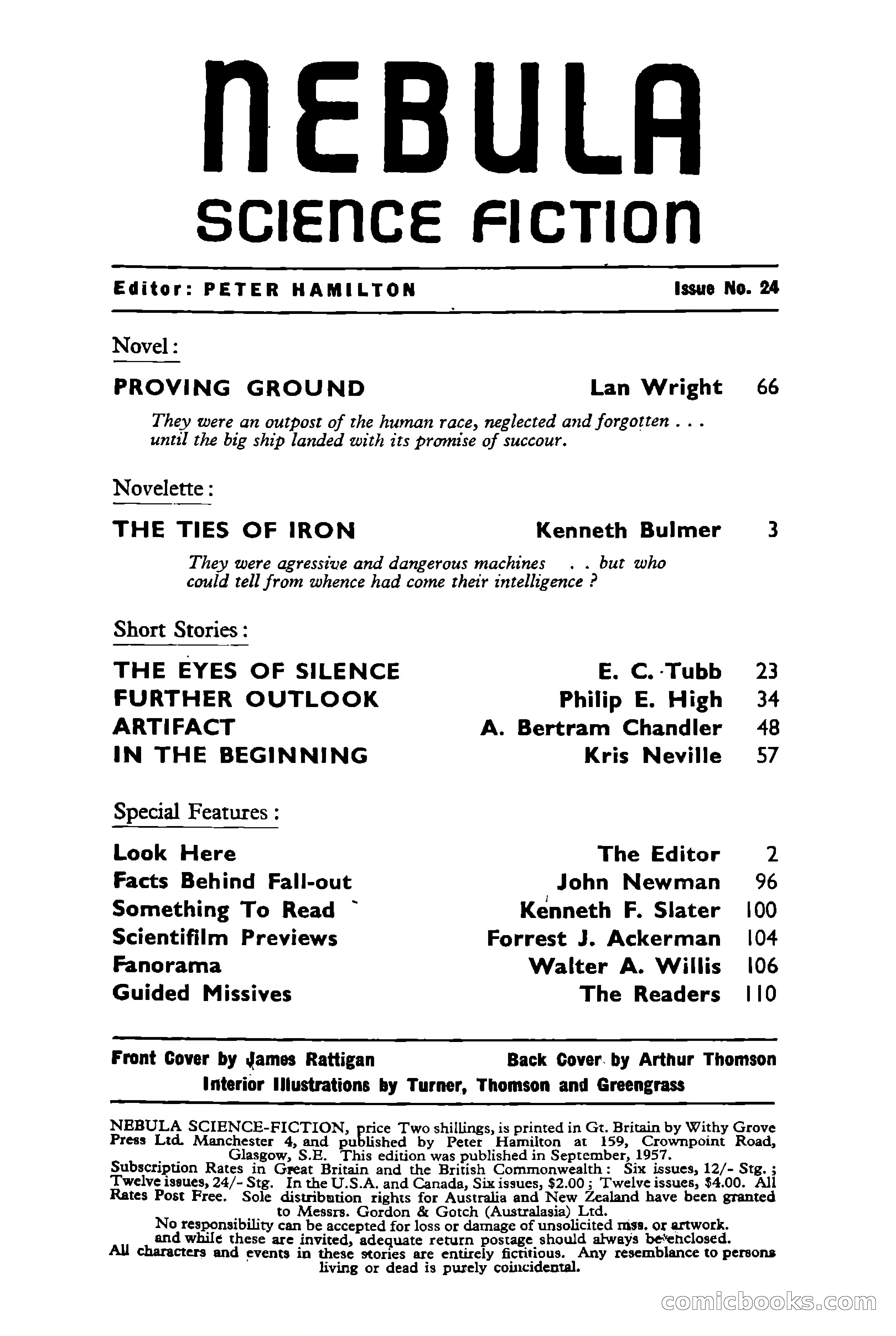 Nebula Science Fiction No. 24 — page 3 of 117