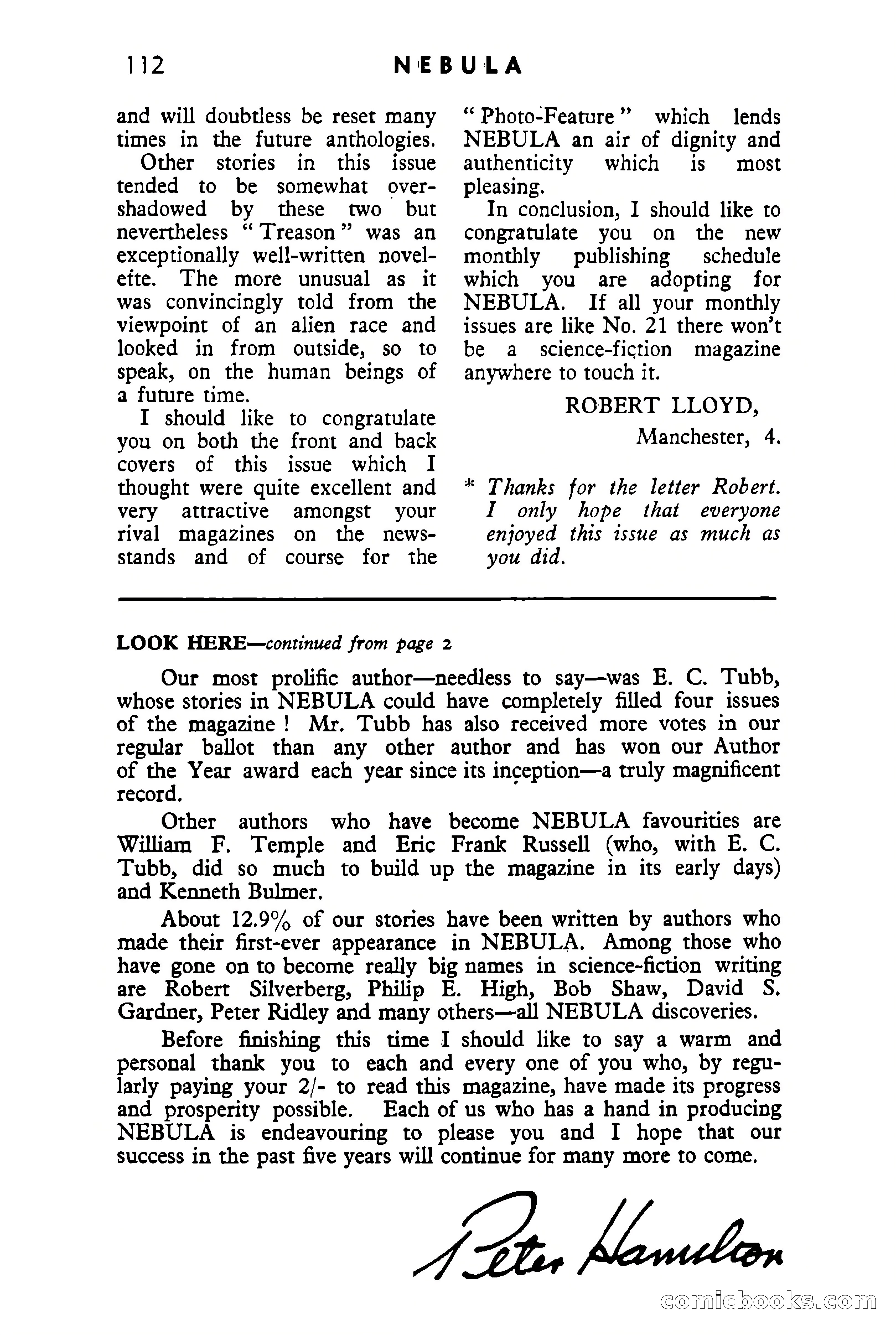 Nebula Science Fiction No. 24 — page 114 of 117