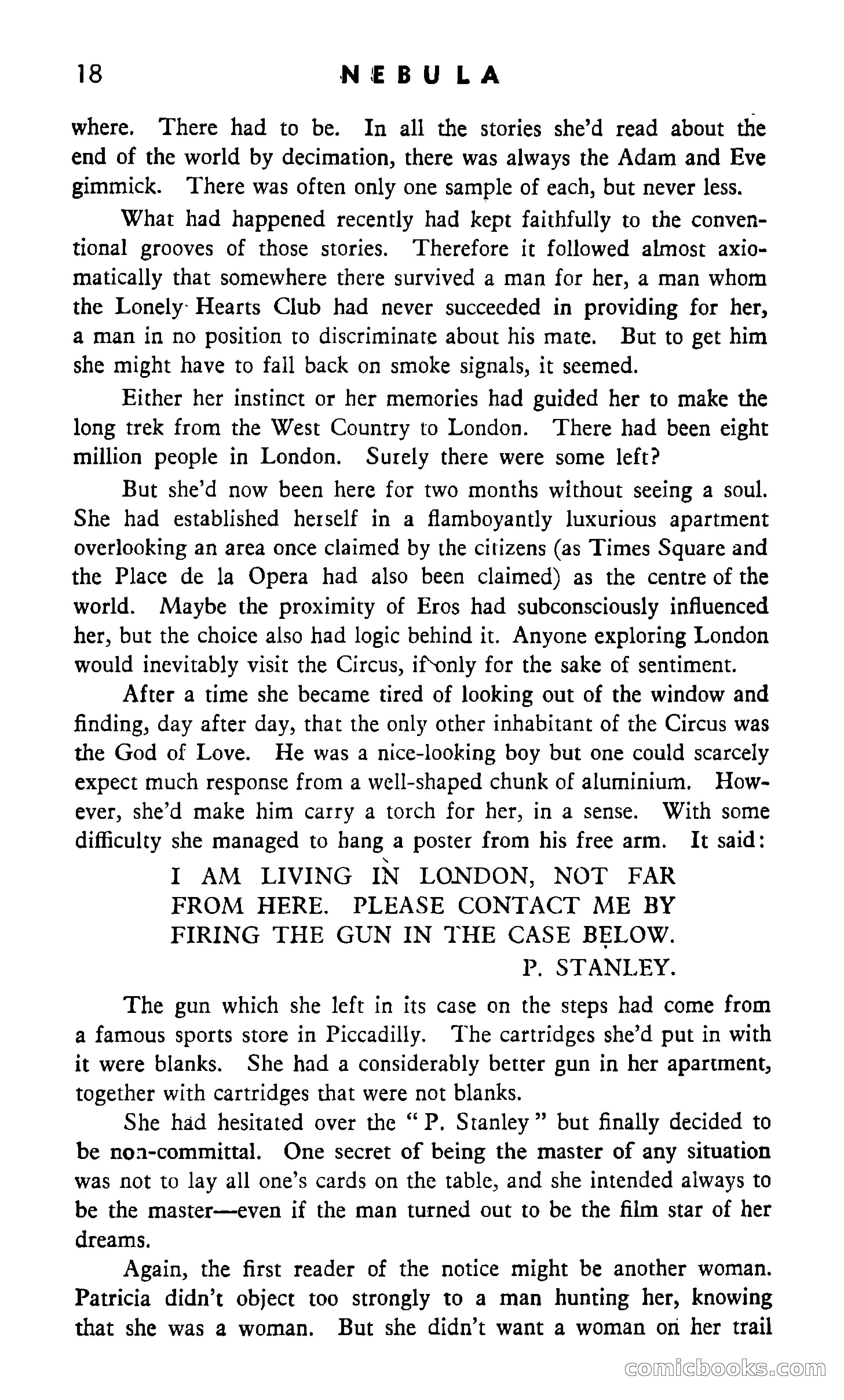 Nebula Science Fiction, Number 25 — page 20 of 117