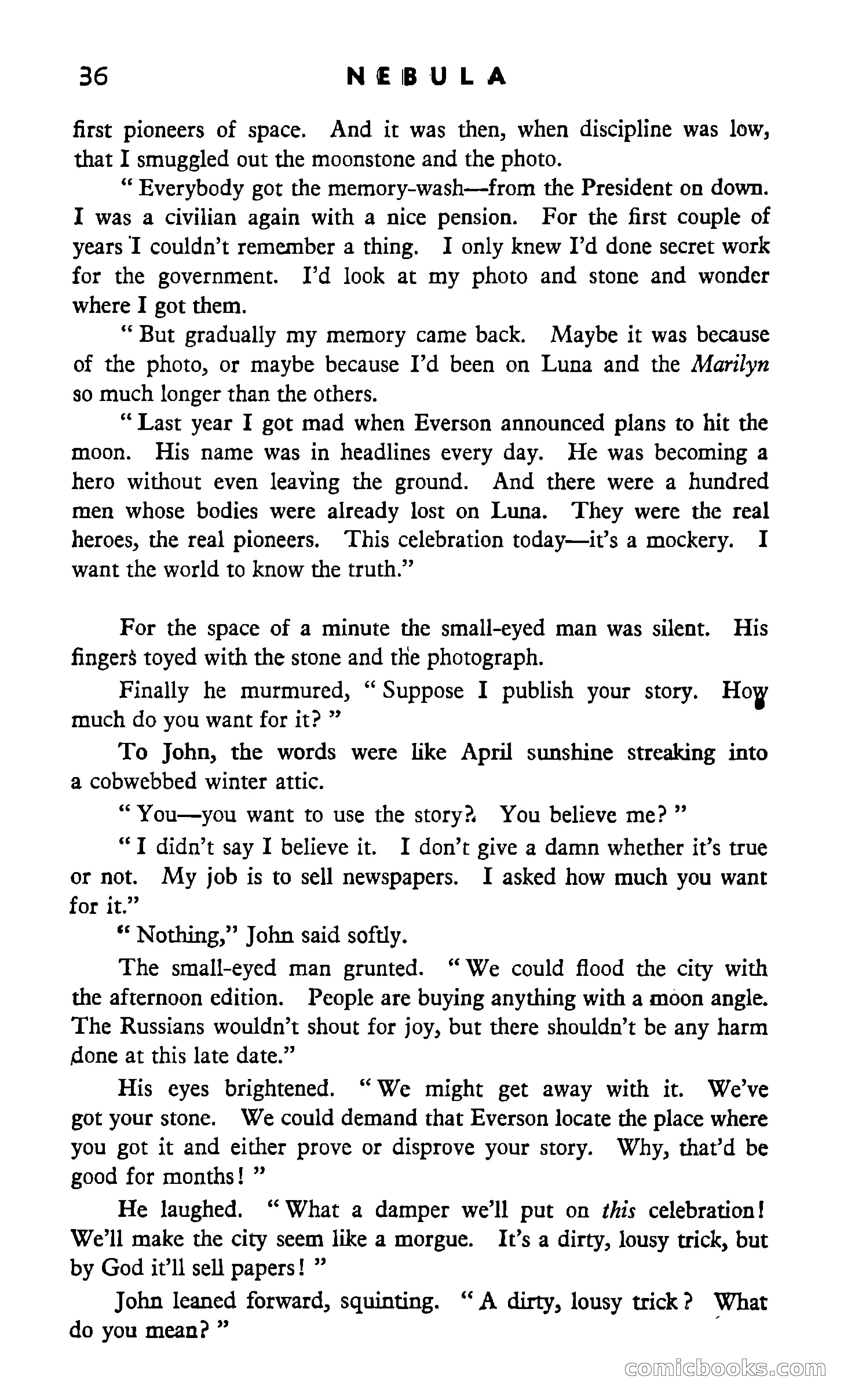Nebula Science Fiction, Number 25 — page 38 of 117
