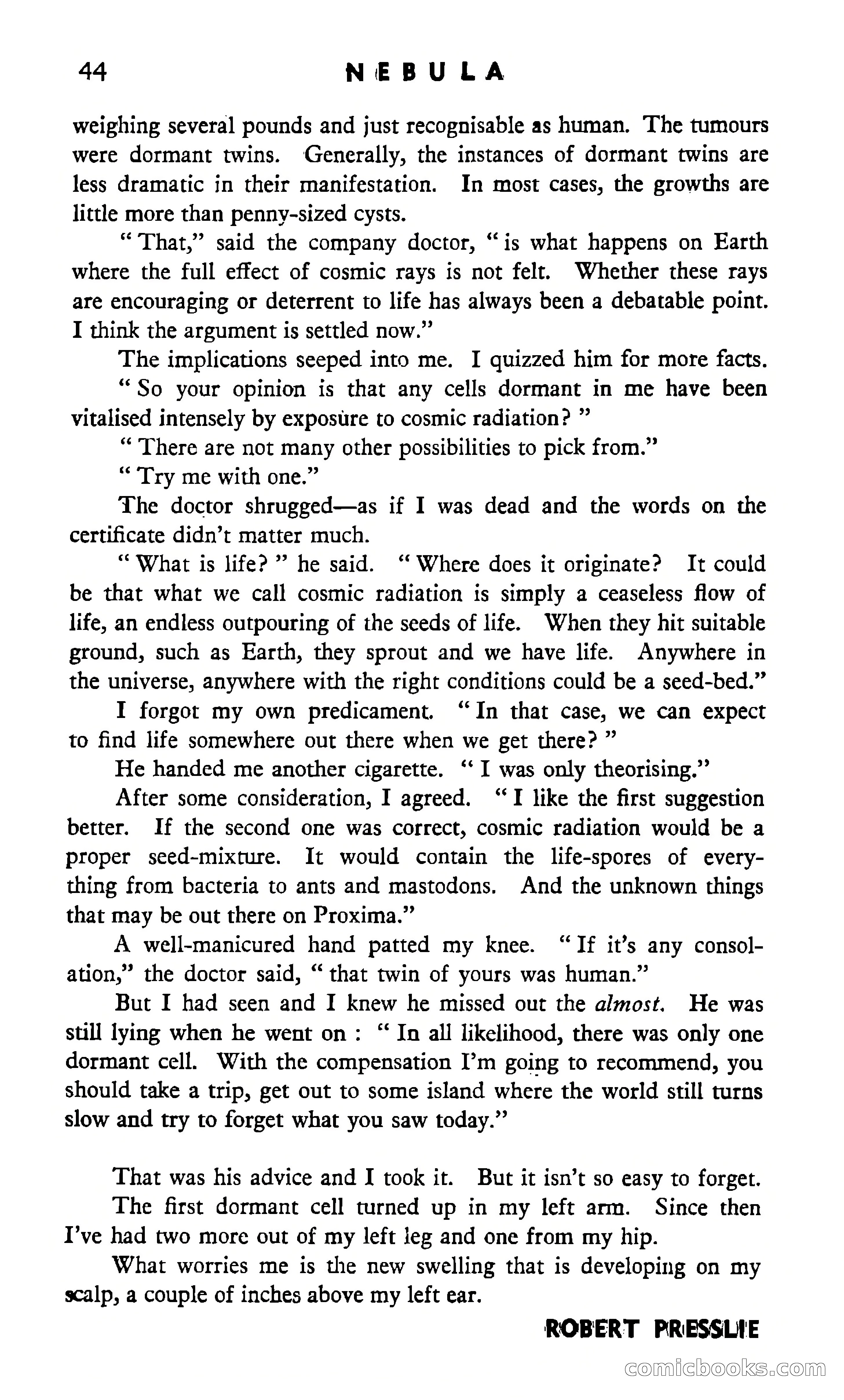 Nebula Science Fiction, Number 25 — page 46 of 117