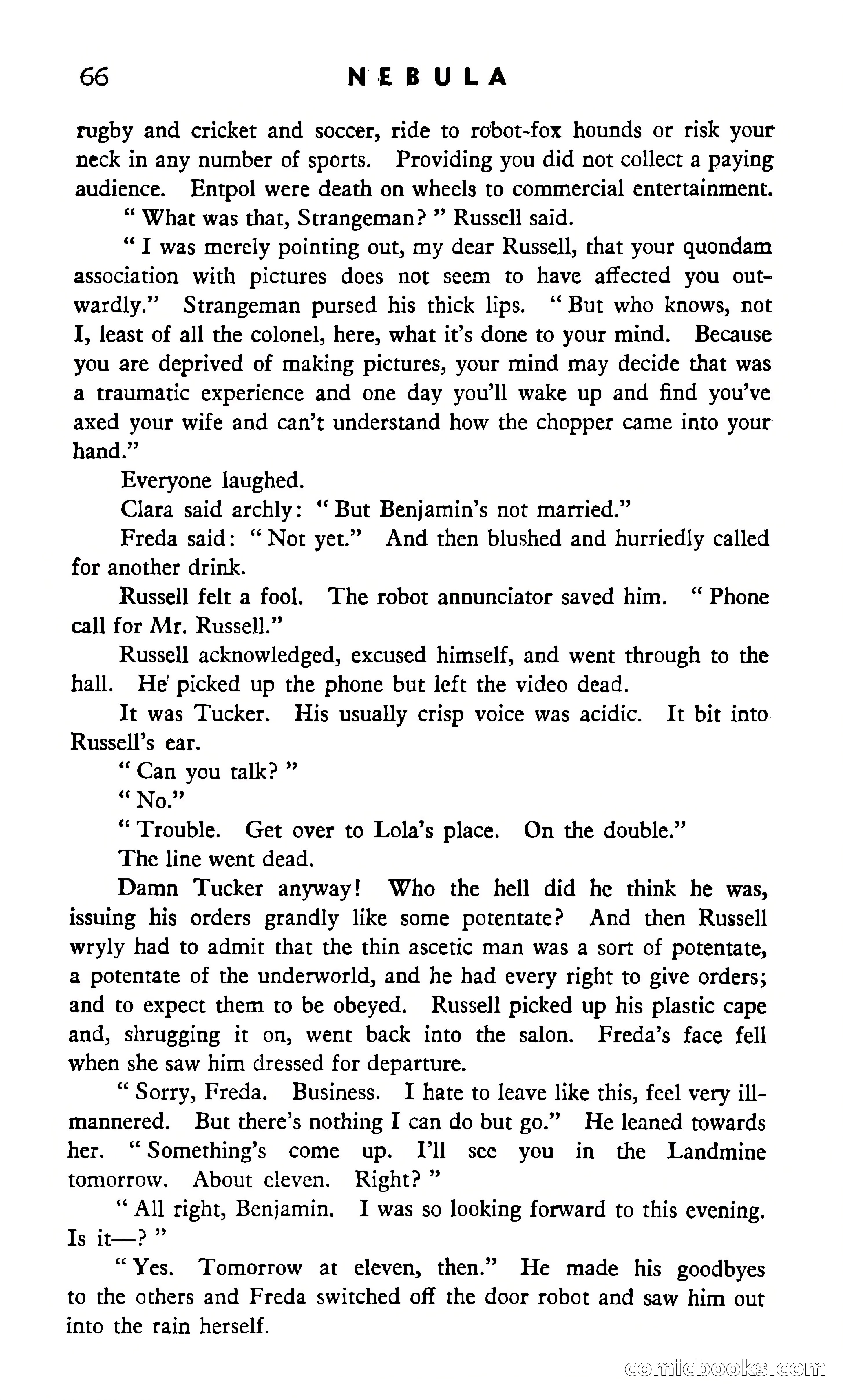 Nebula Science Fiction, Number 25 — page 68 of 117