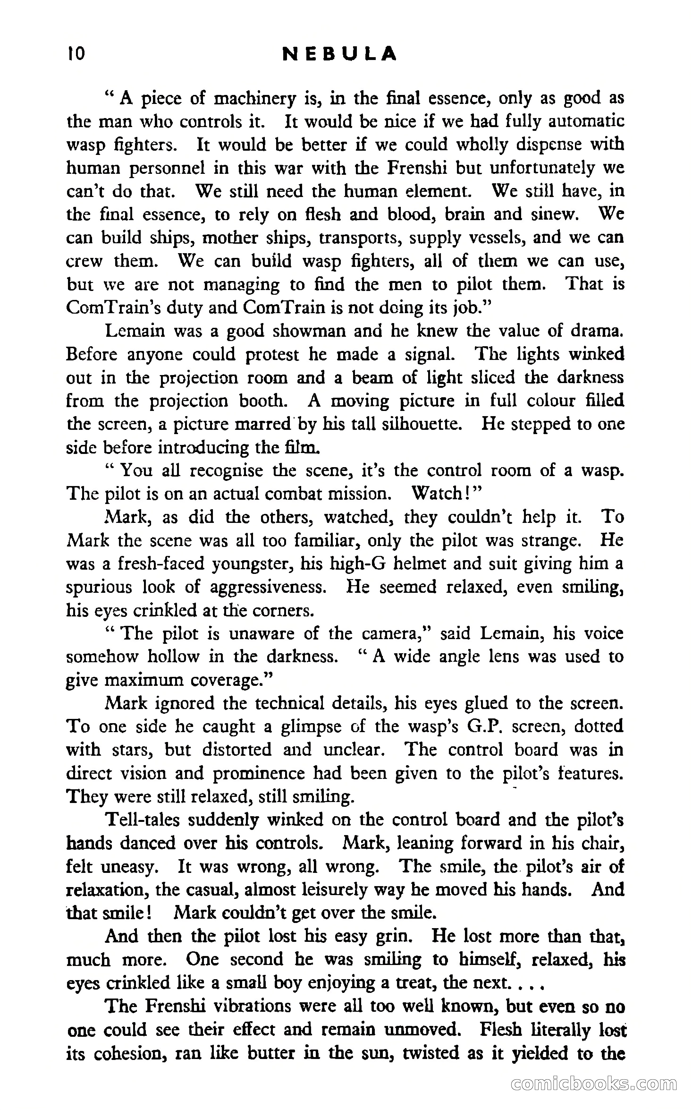 Nebula Science Fiction, Number 26 — page 12 of 117