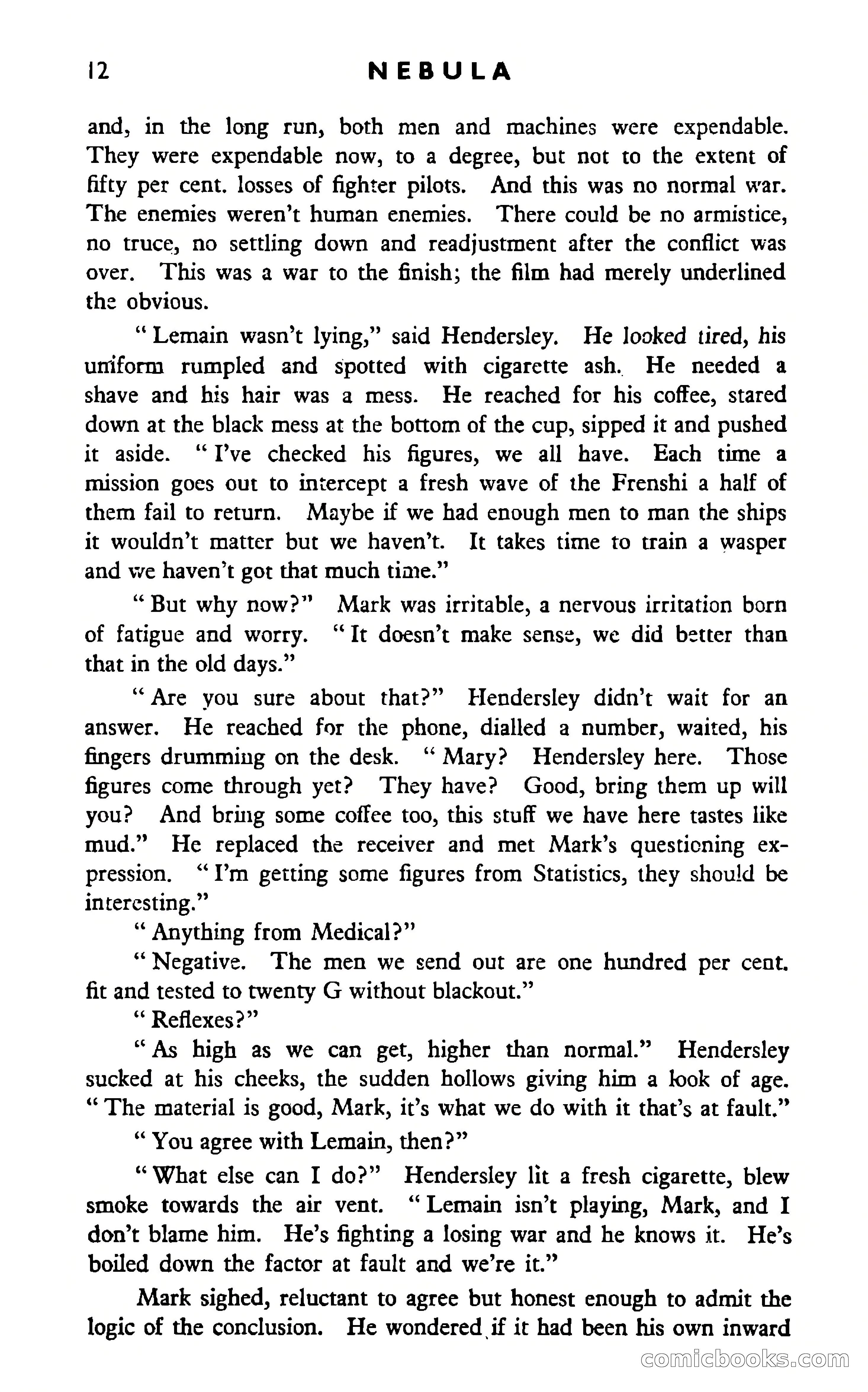 Nebula Science Fiction, Number 26 — page 14 of 117