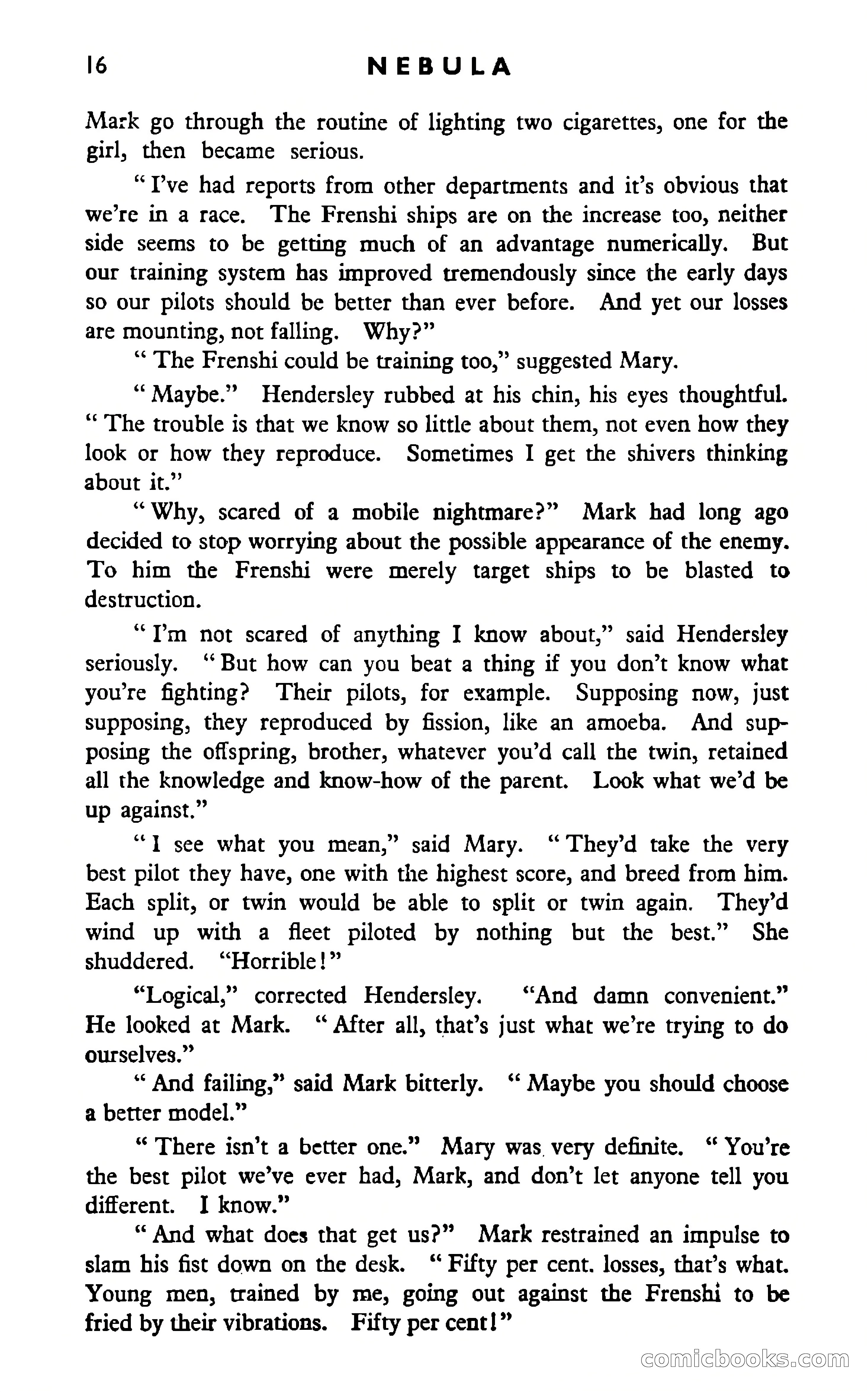 Nebula Science Fiction, Number 26 — page 18 of 117