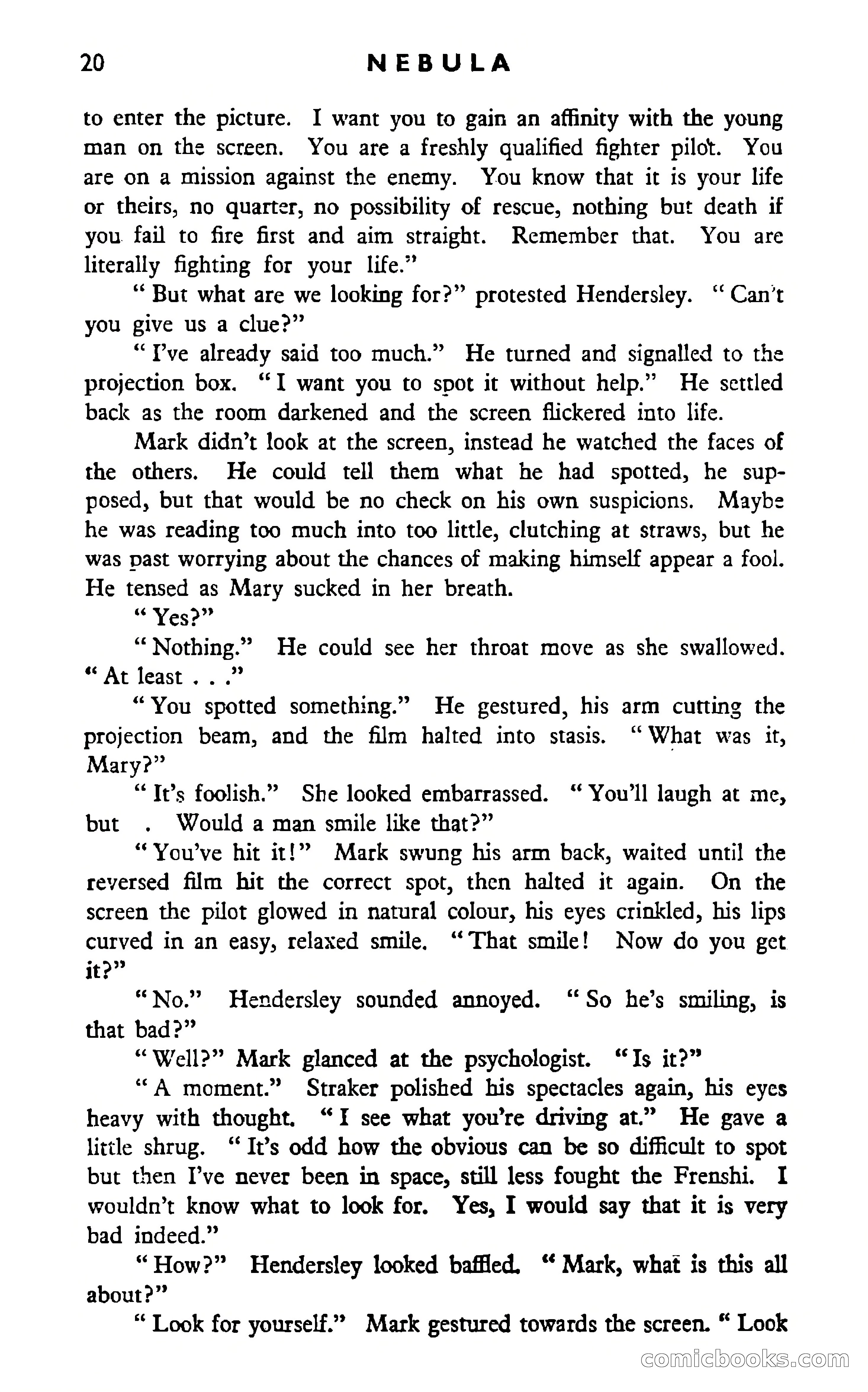 Nebula Science Fiction, Number 26 — page 22 of 117