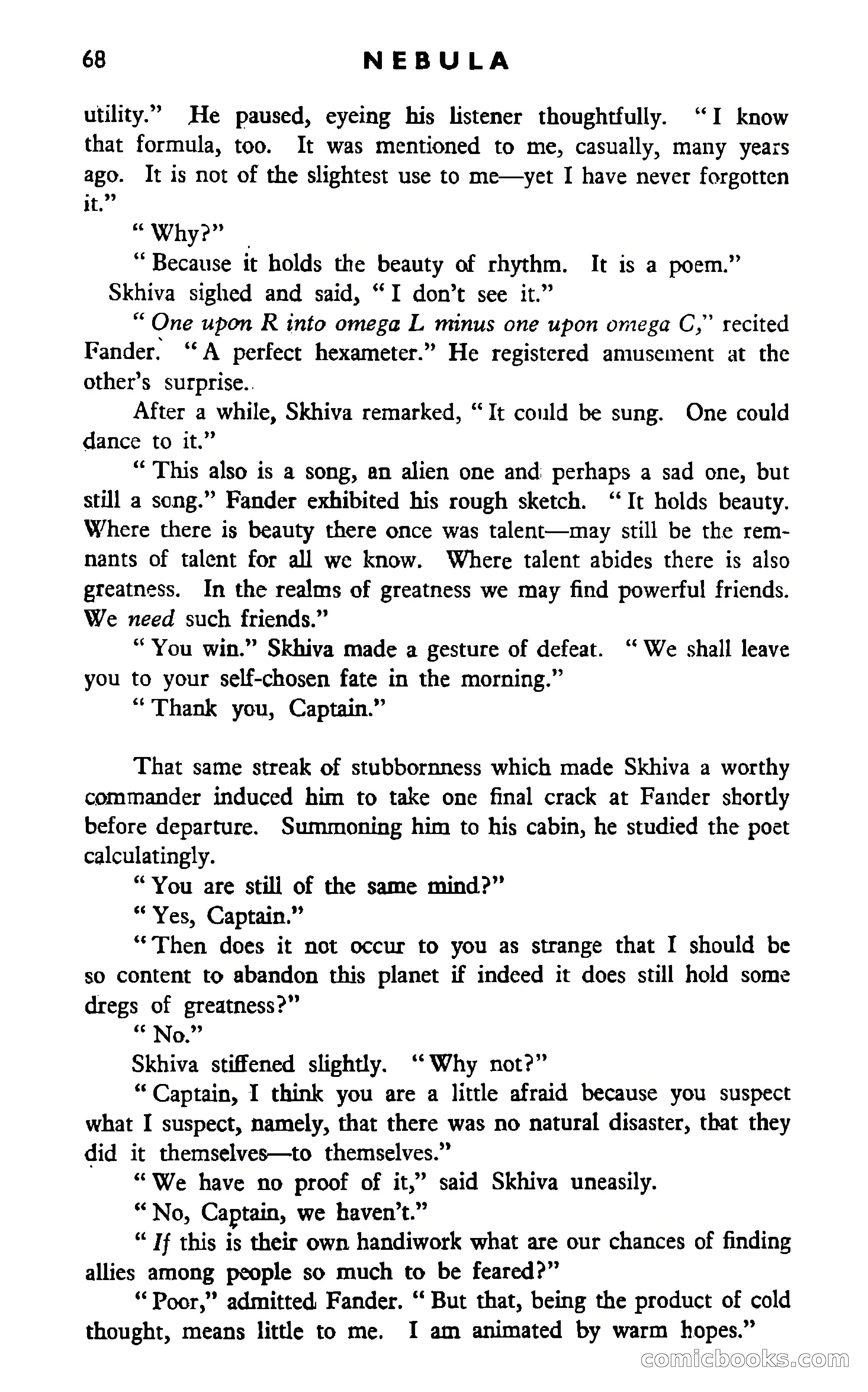 Nebula Science Fiction, Number 26 — page 70 of 117