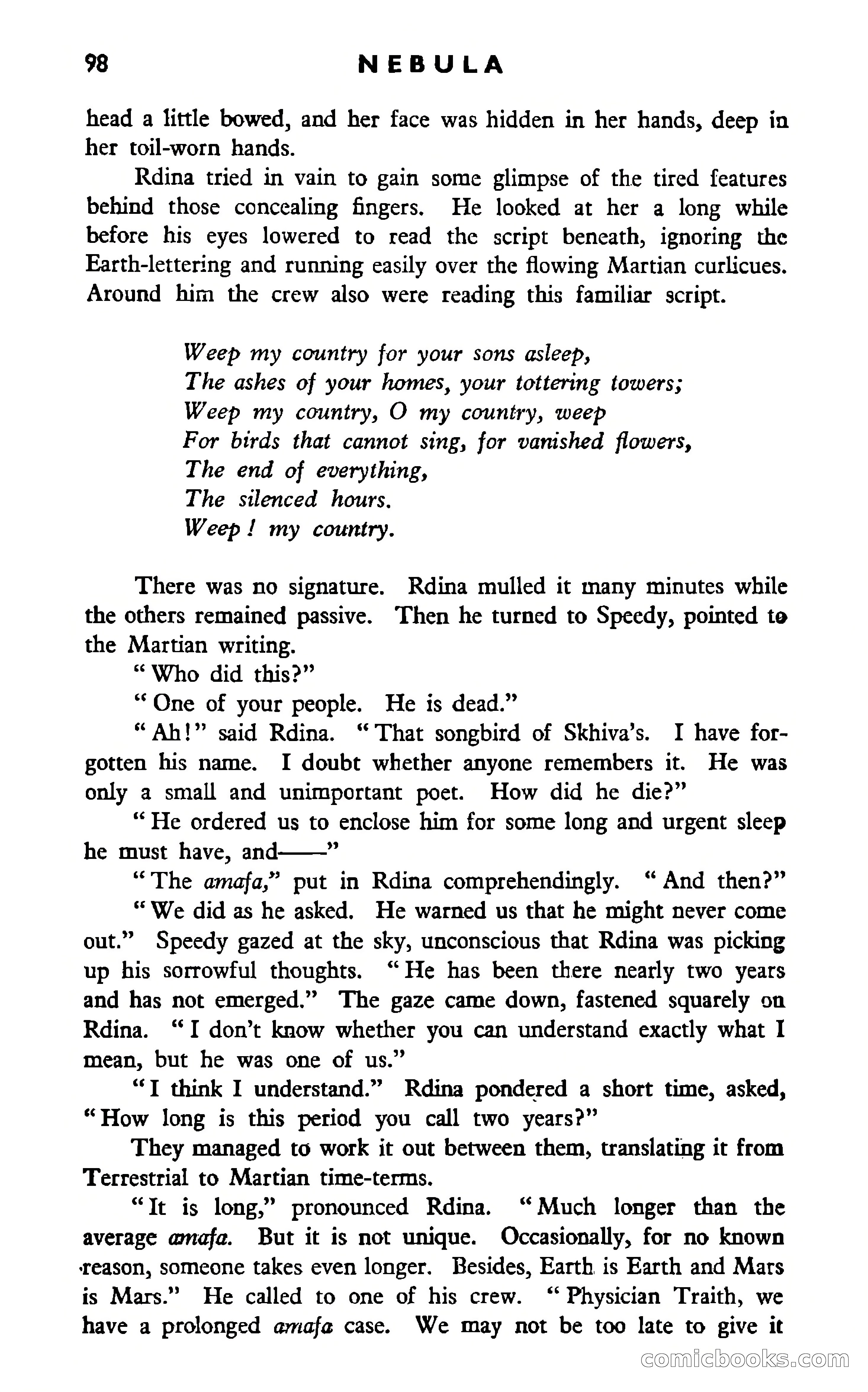 Nebula Science Fiction, Number 26 — page 100 of 117