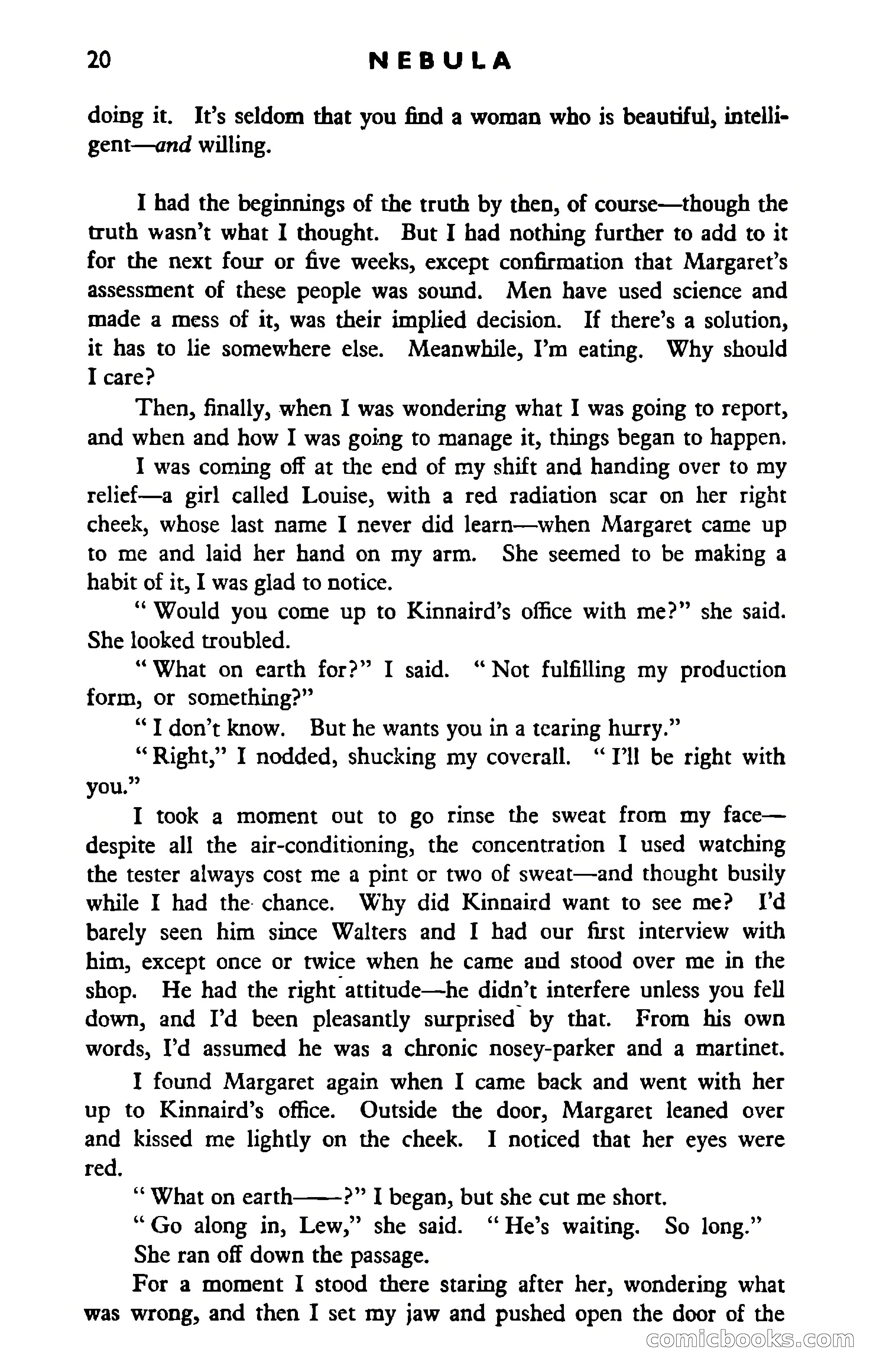 Nebula Science Fiction, Number 27 — page 22 of 117
