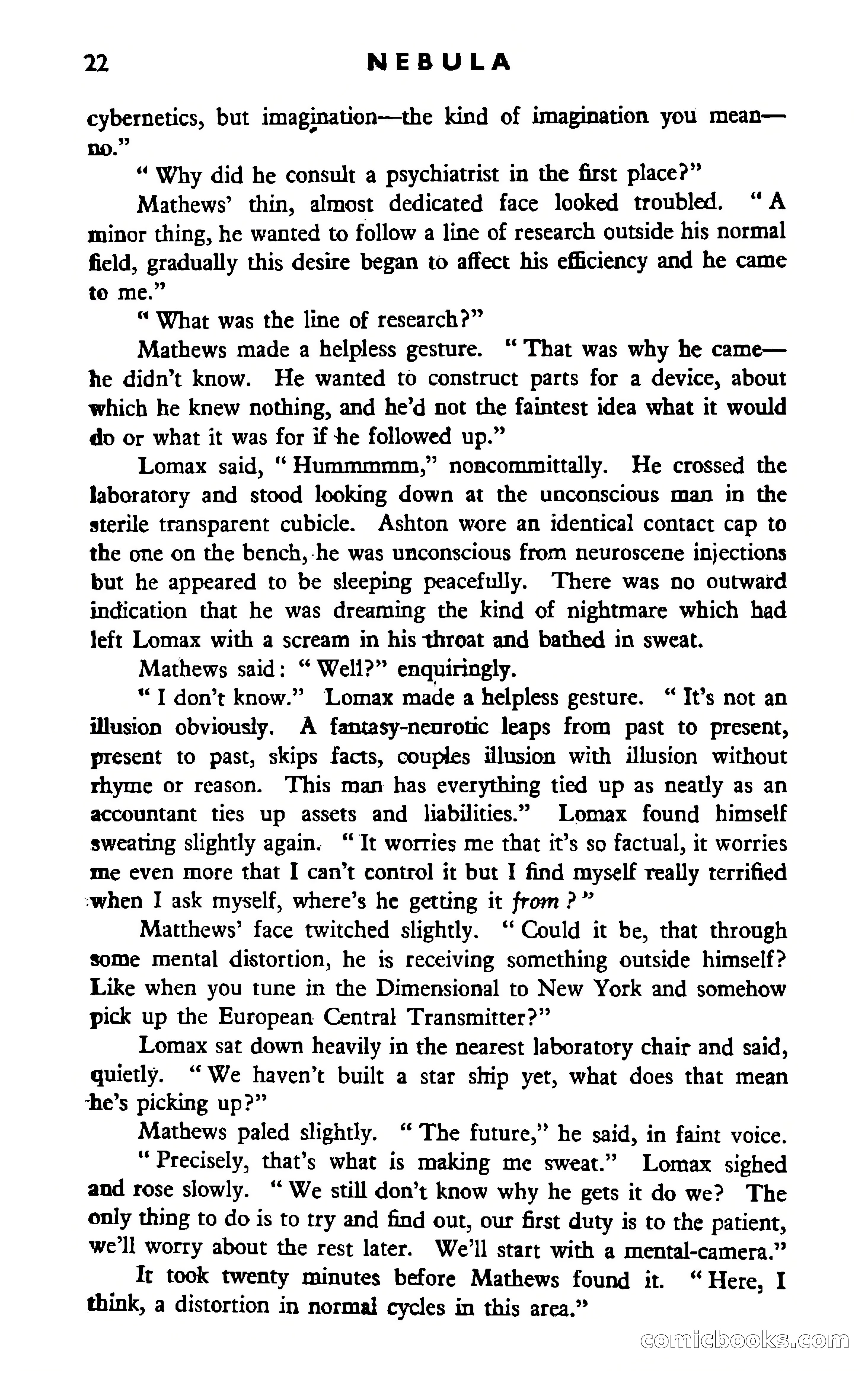 Nebula Science Fiction #28 — page 24 of 117