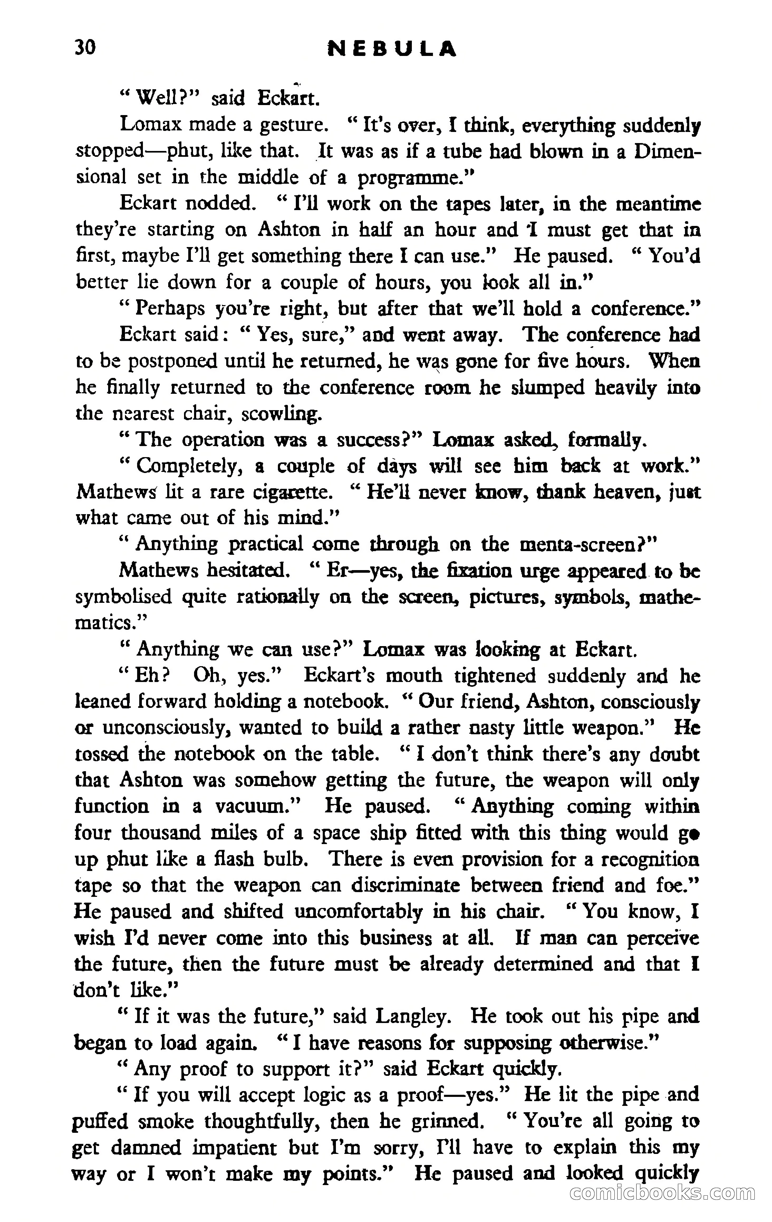 Nebula Science Fiction #28 — page 32 of 117