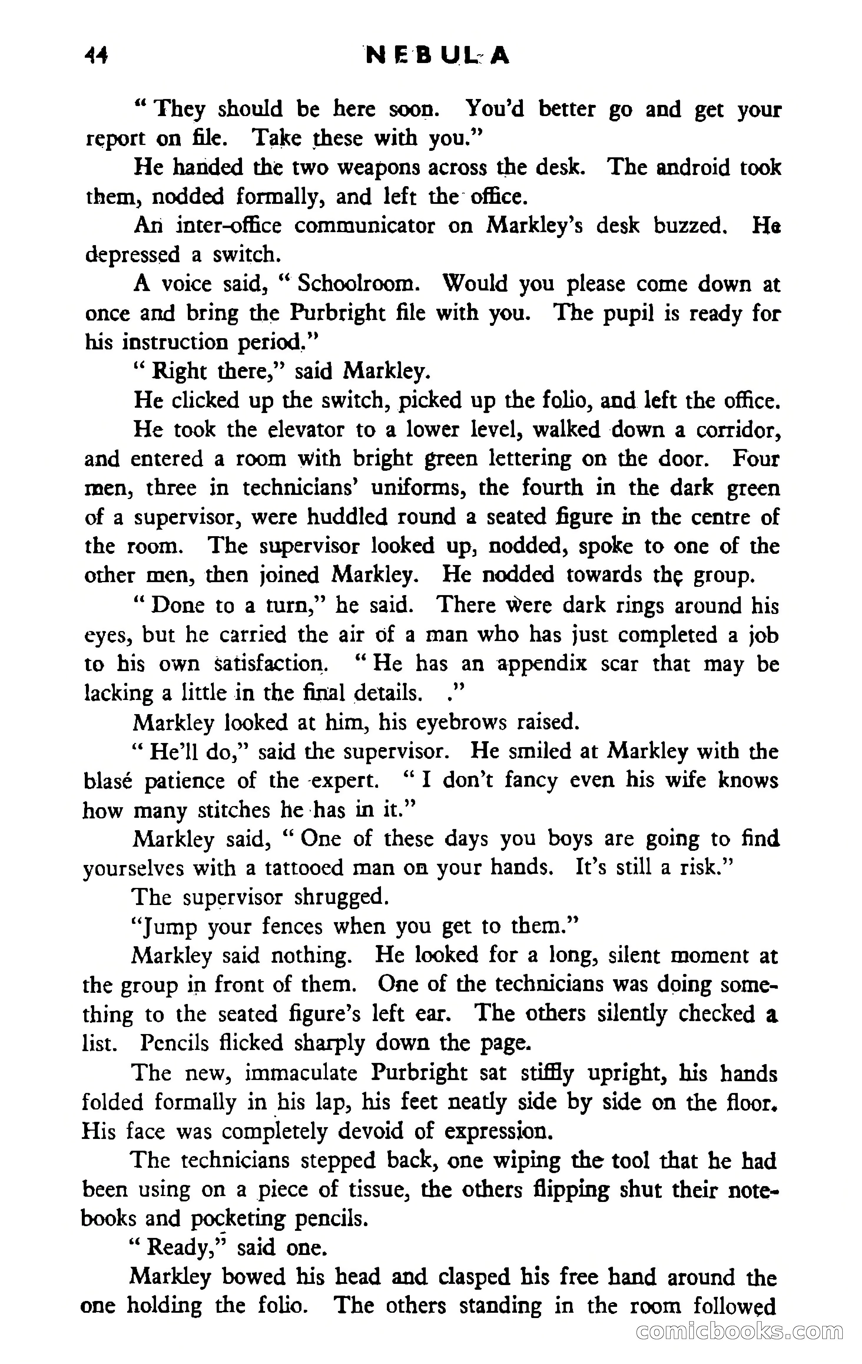 Nebula Science Fiction #28 — page 46 of 117