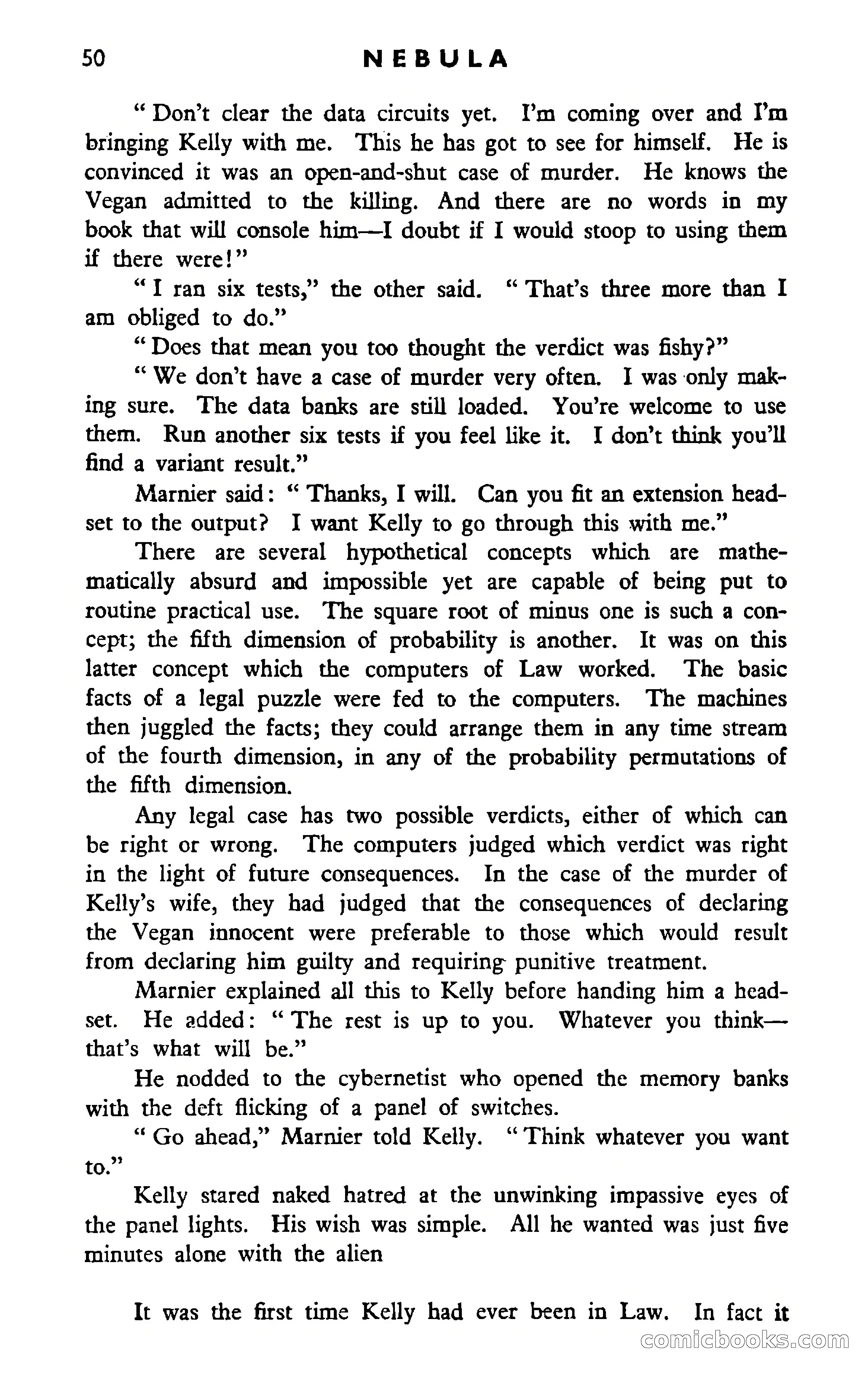 Nebula Science Fiction #28 — page 52 of 117