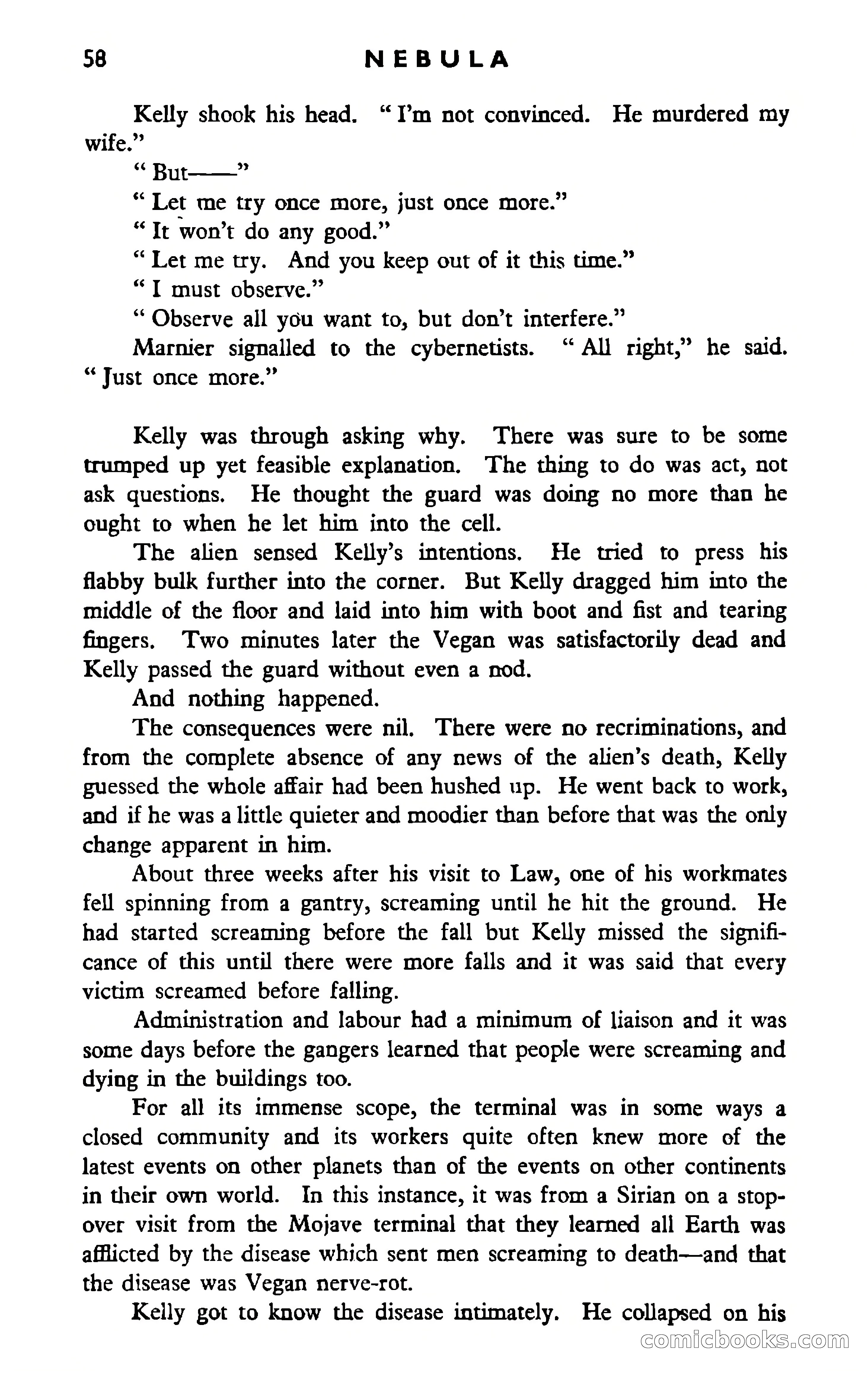 Nebula Science Fiction #28 — page 60 of 117