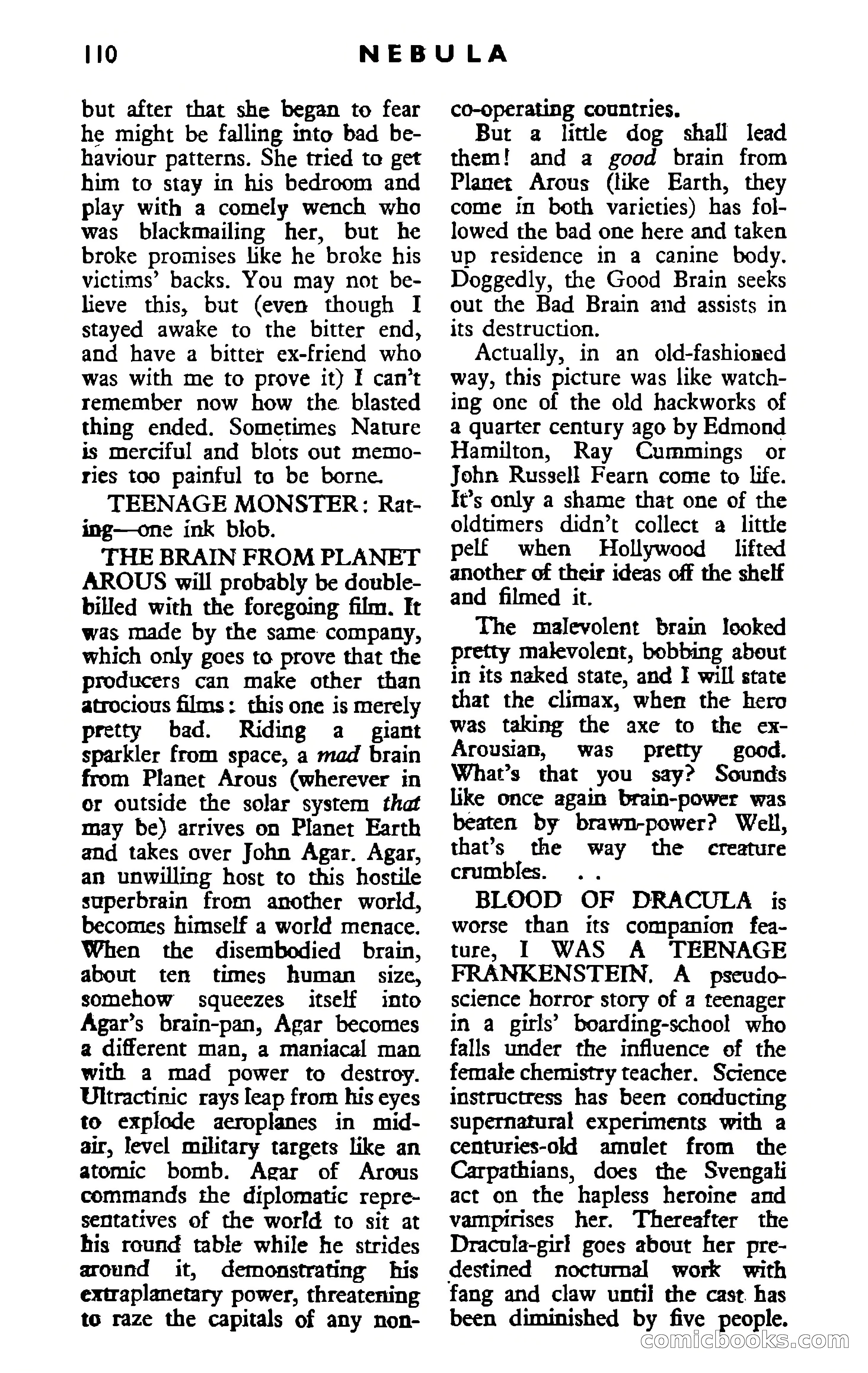Nebula Science Fiction #28 — page 112 of 117