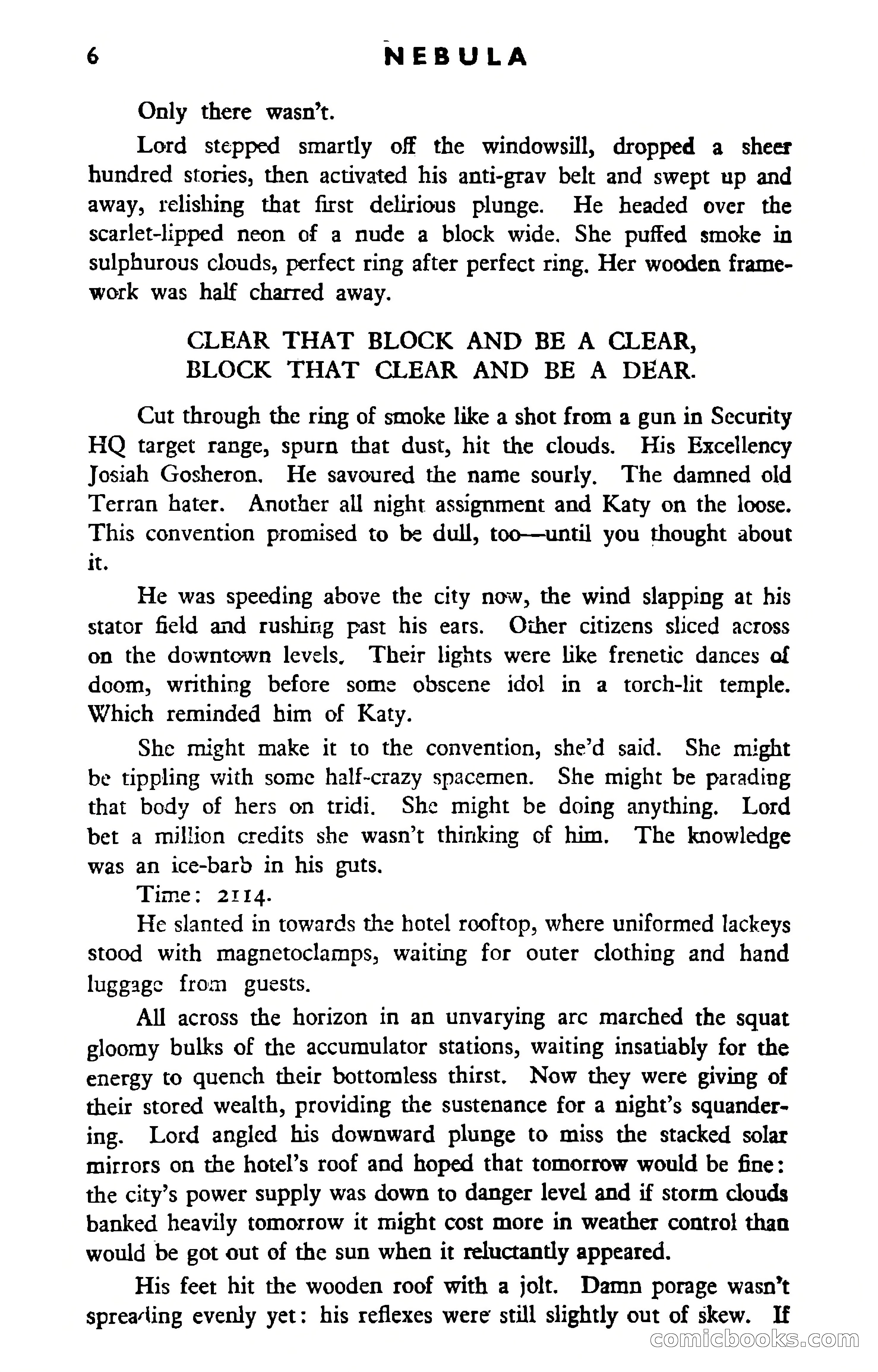 Nebula Science Fiction, Number 29 — page 8 of 117