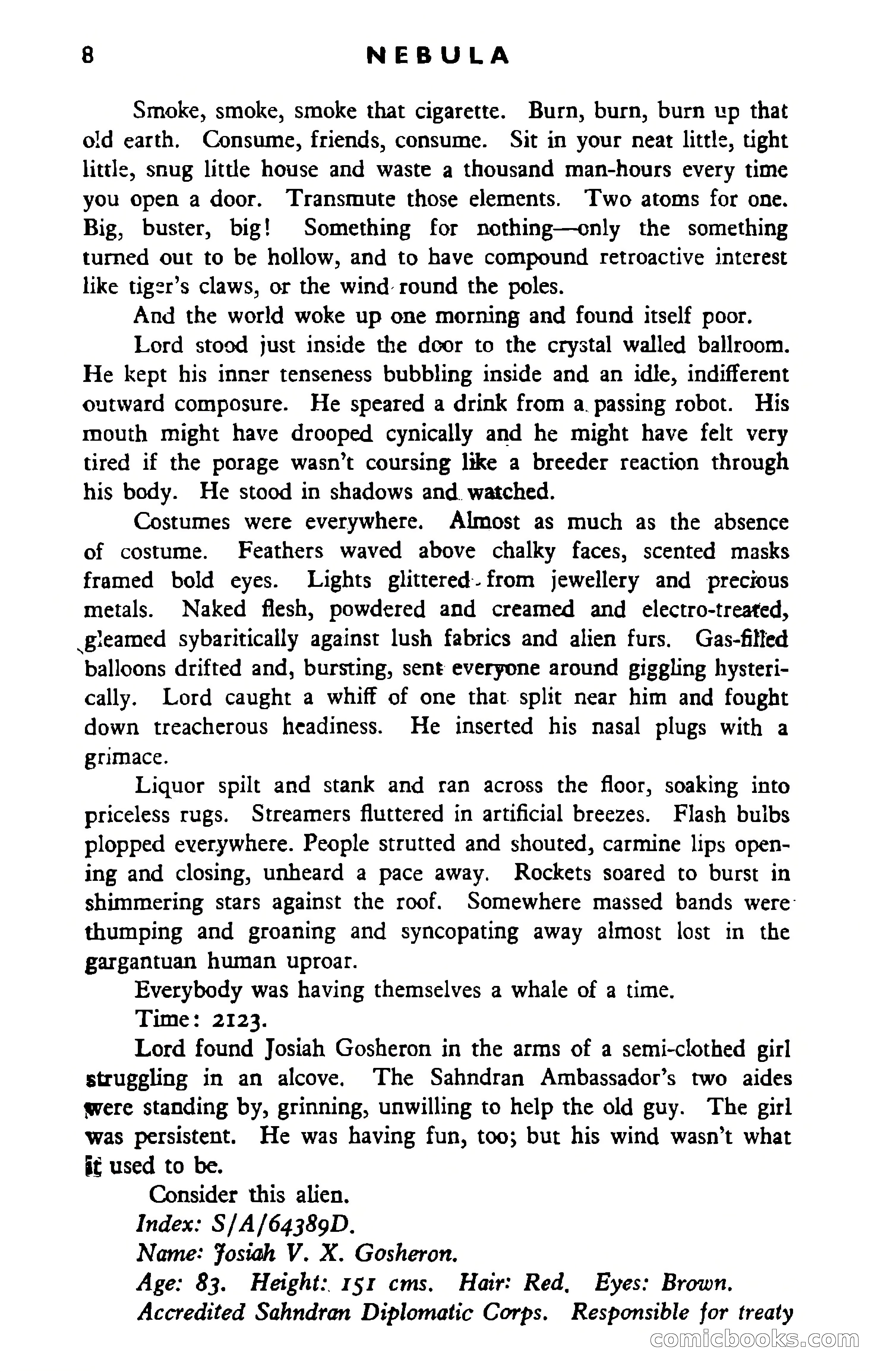 Nebula Science Fiction, Number 29 — page 10 of 117