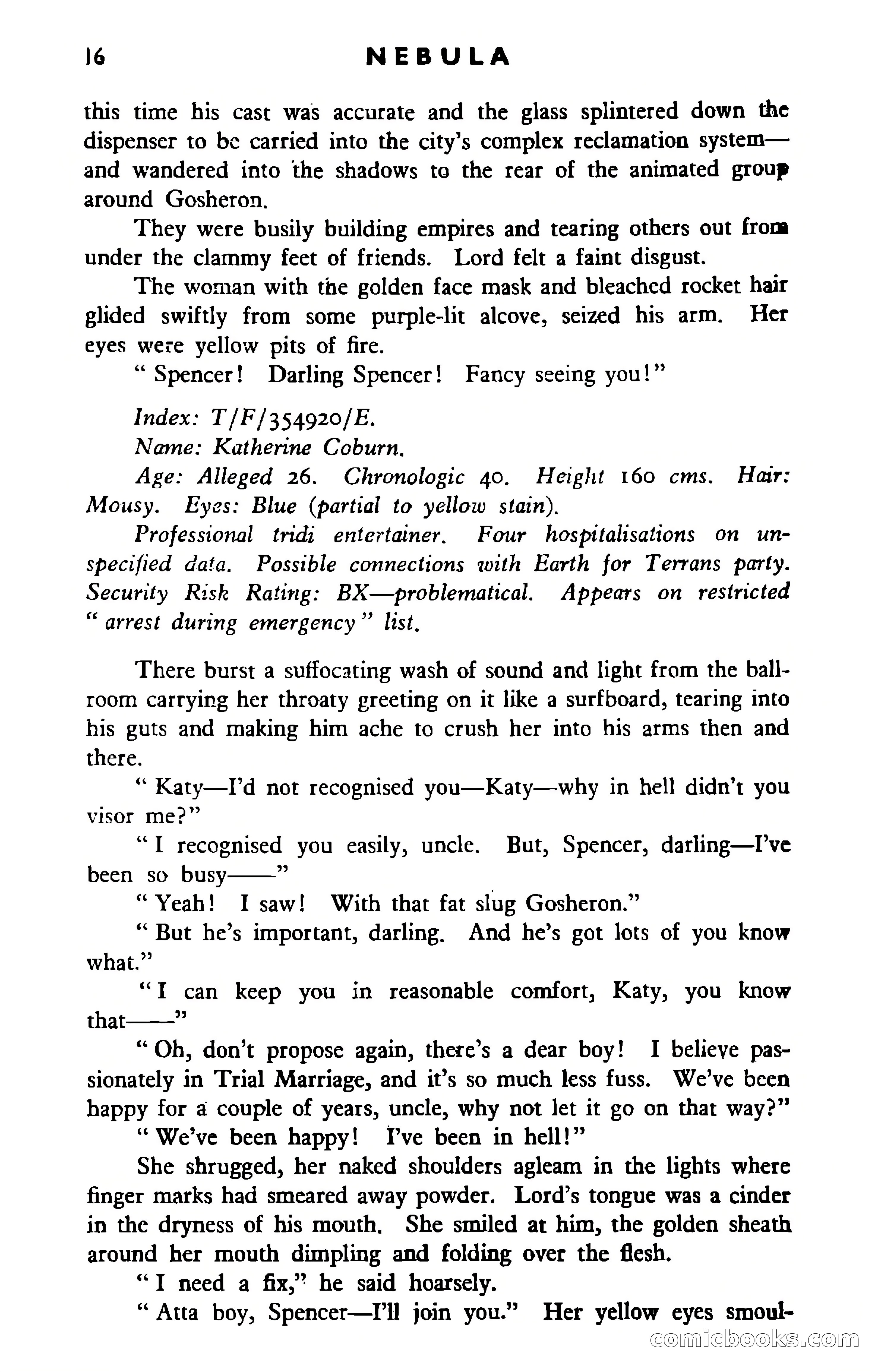 Nebula Science Fiction, Number 29 — page 18 of 117