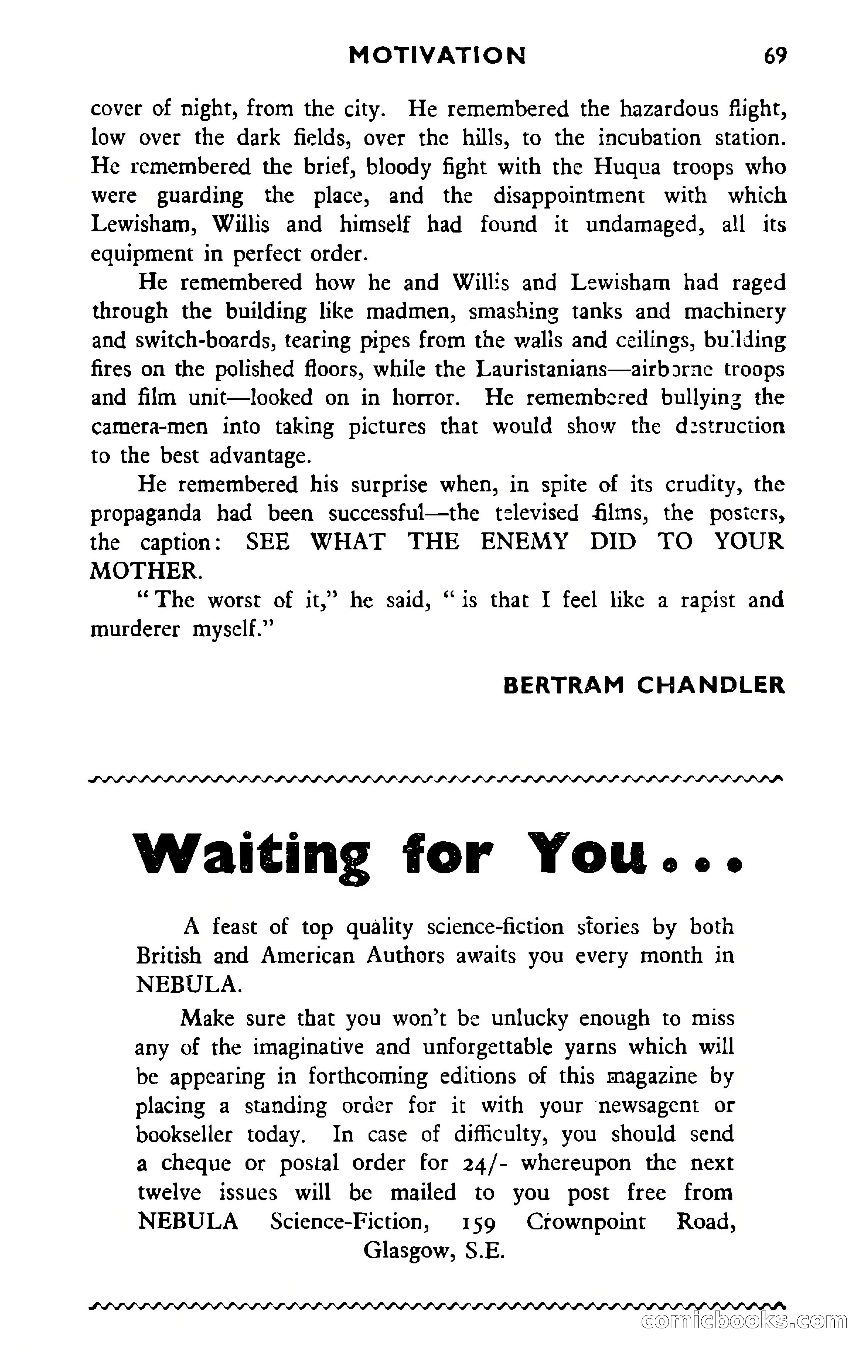 Nebula Science Fiction, Number 29 — page 71 of 117