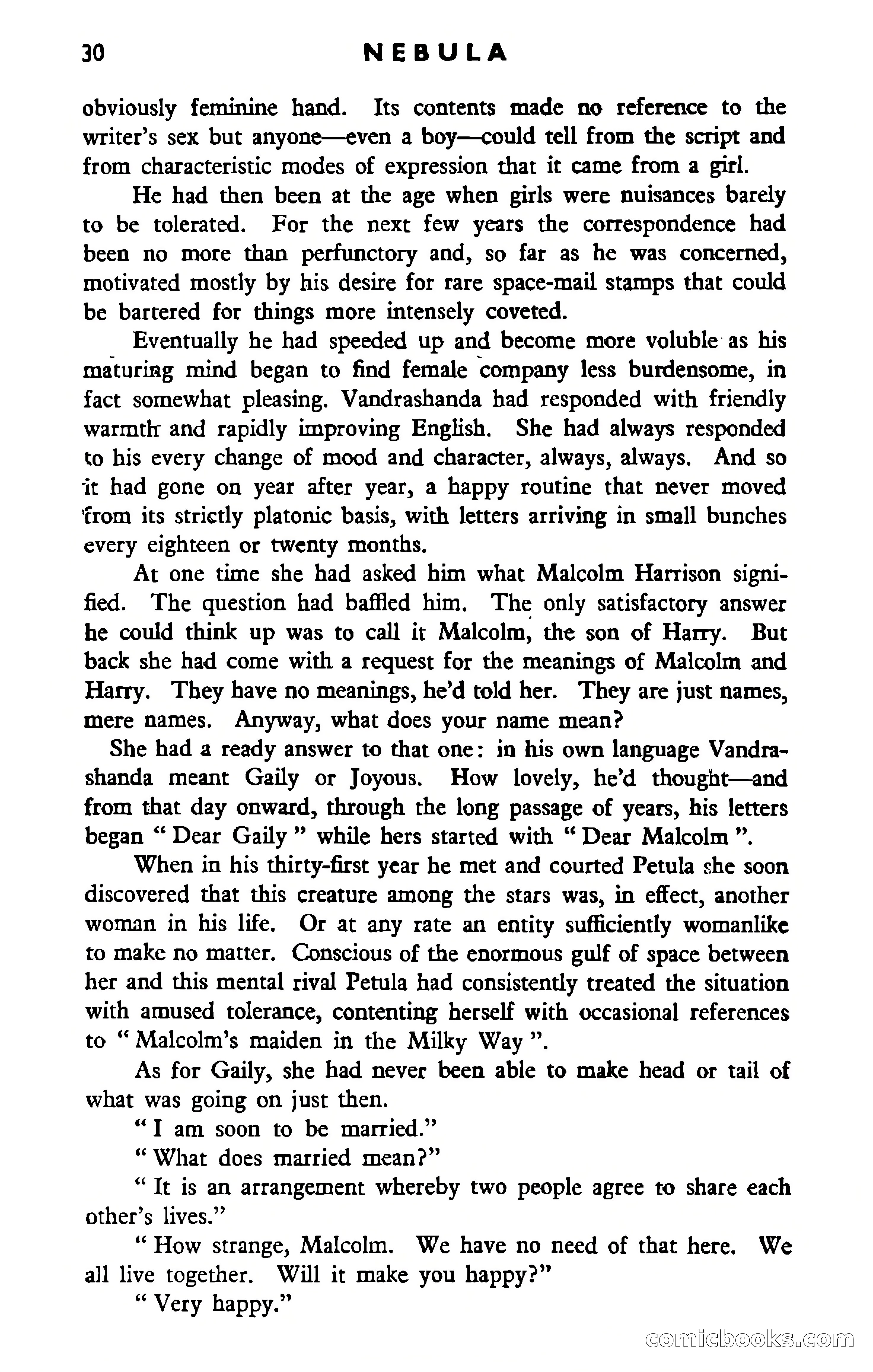 Nebula Science Fiction No. 30 — page 32 of 117