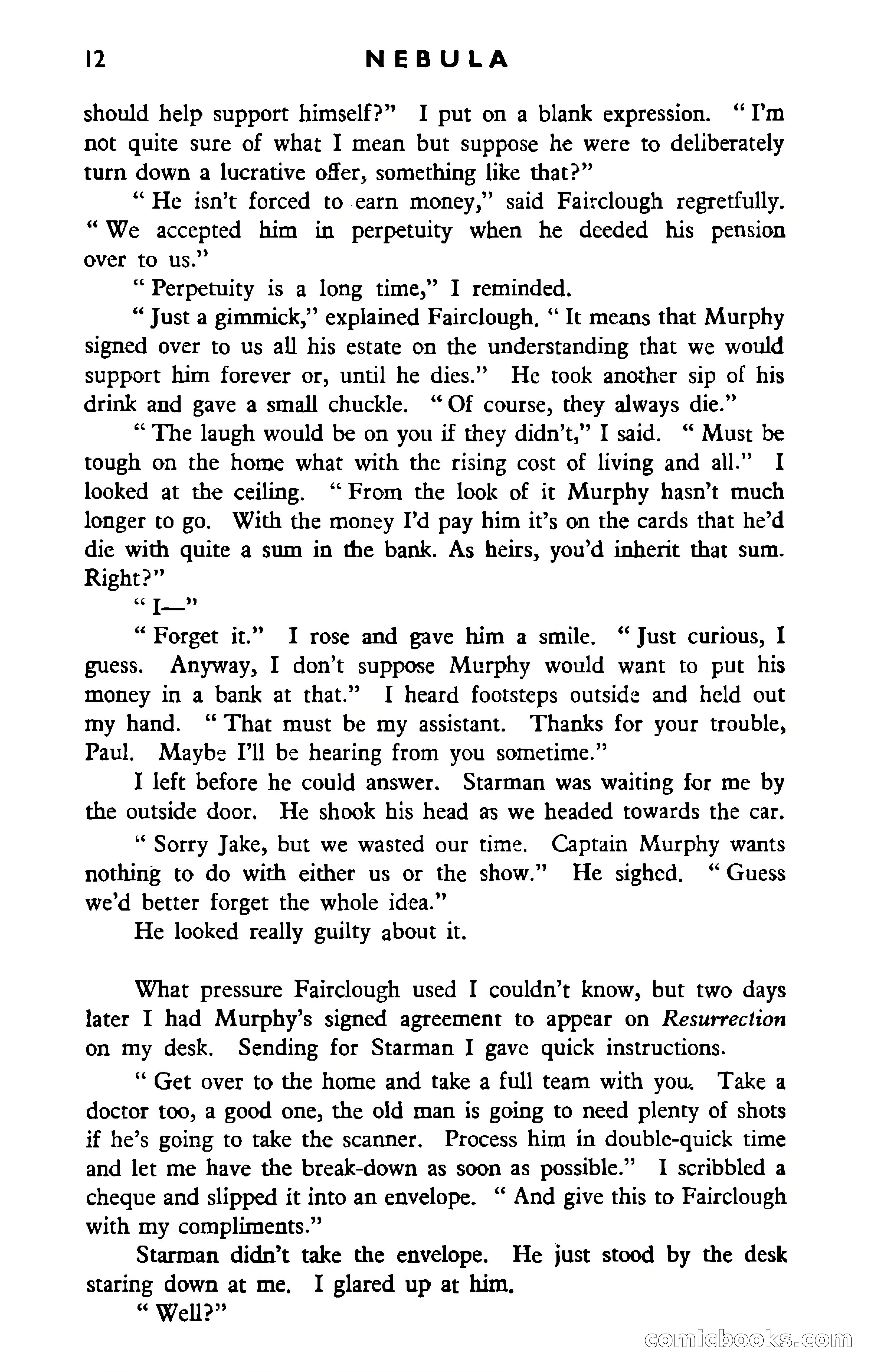 Nebula Science Fiction, Number 32 — page 14 of 117