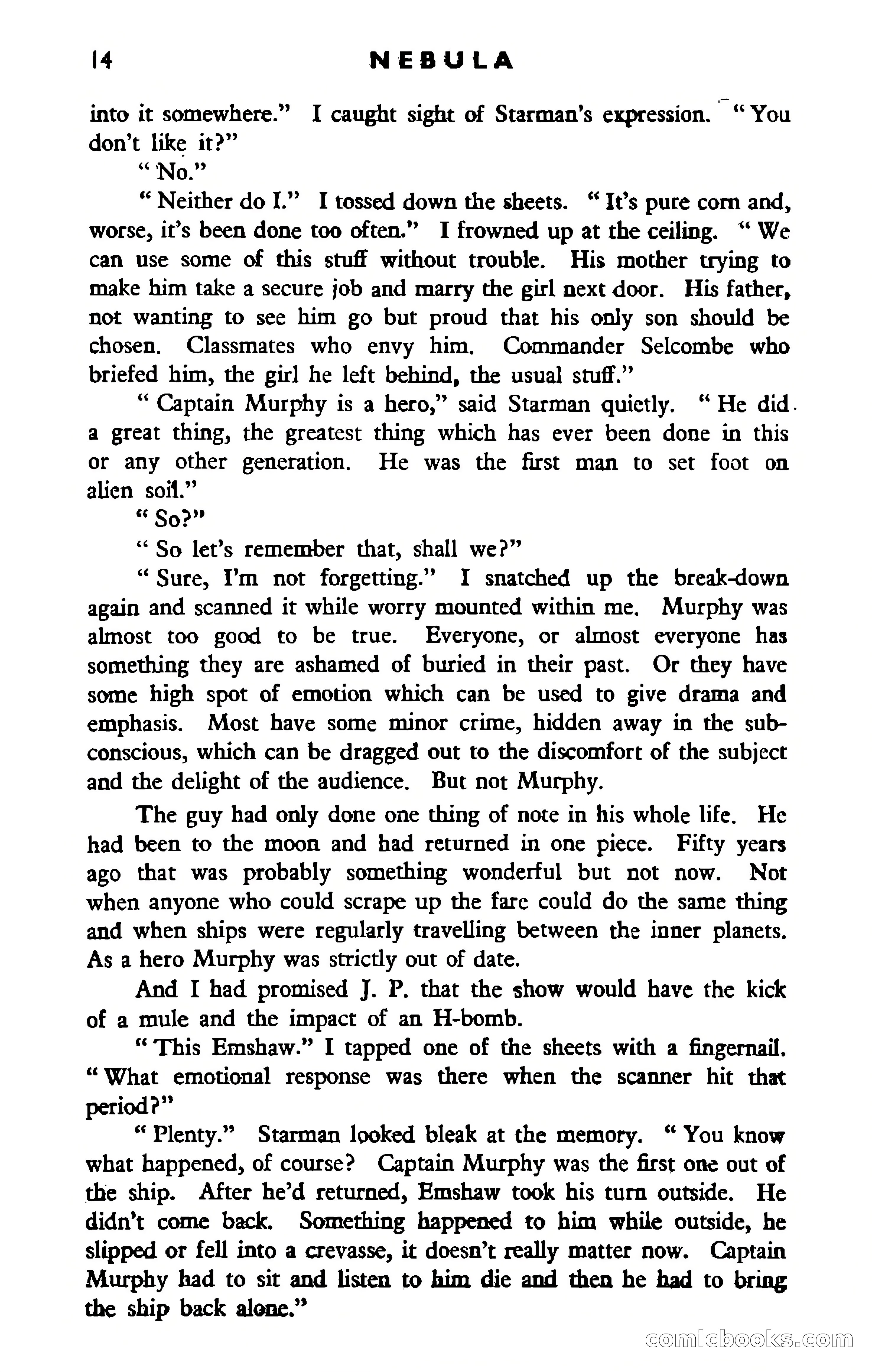 Nebula Science Fiction, Number 32 — page 16 of 117