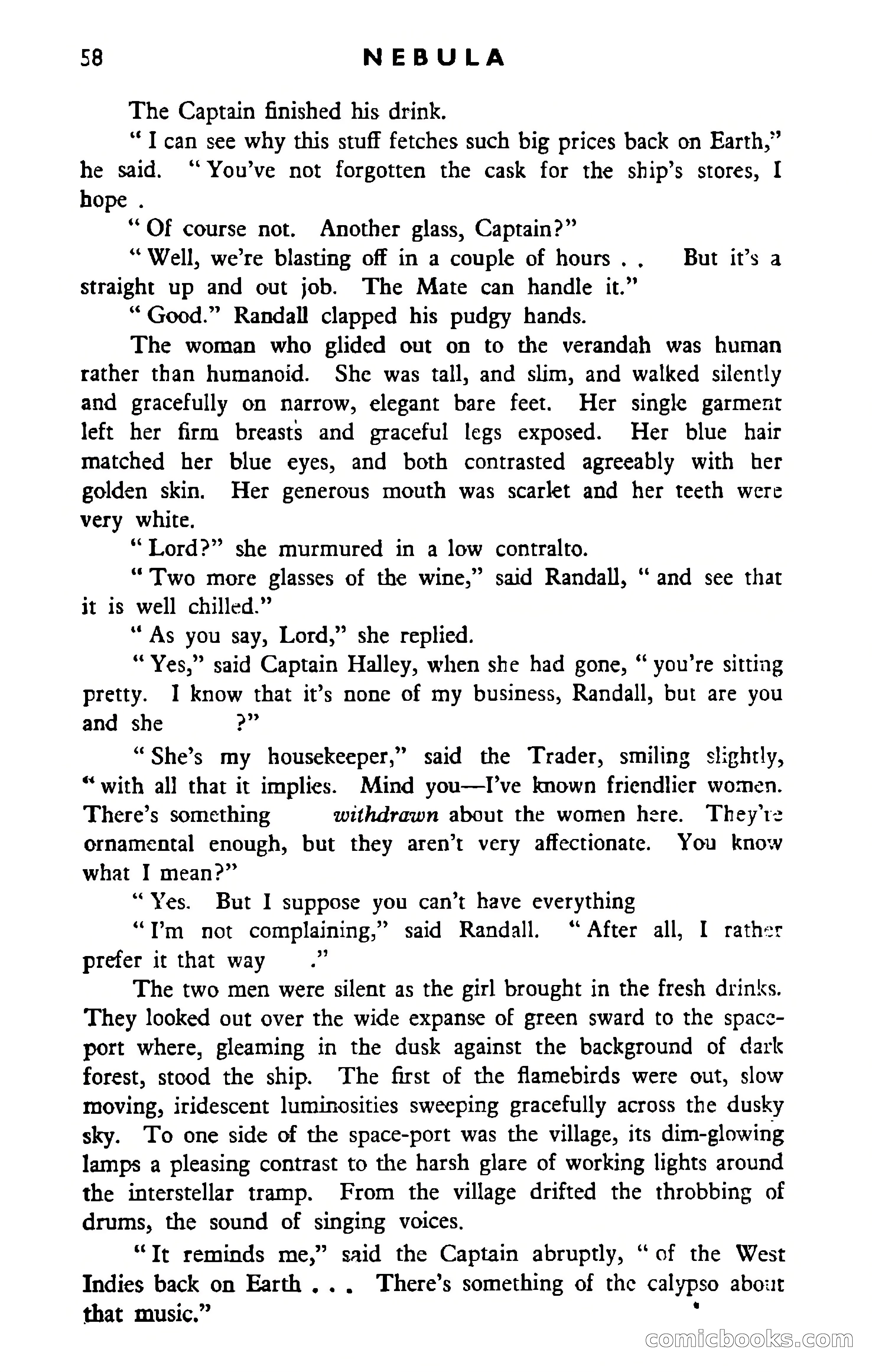 Nebula Science Fiction, Number 32 — page 60 of 117