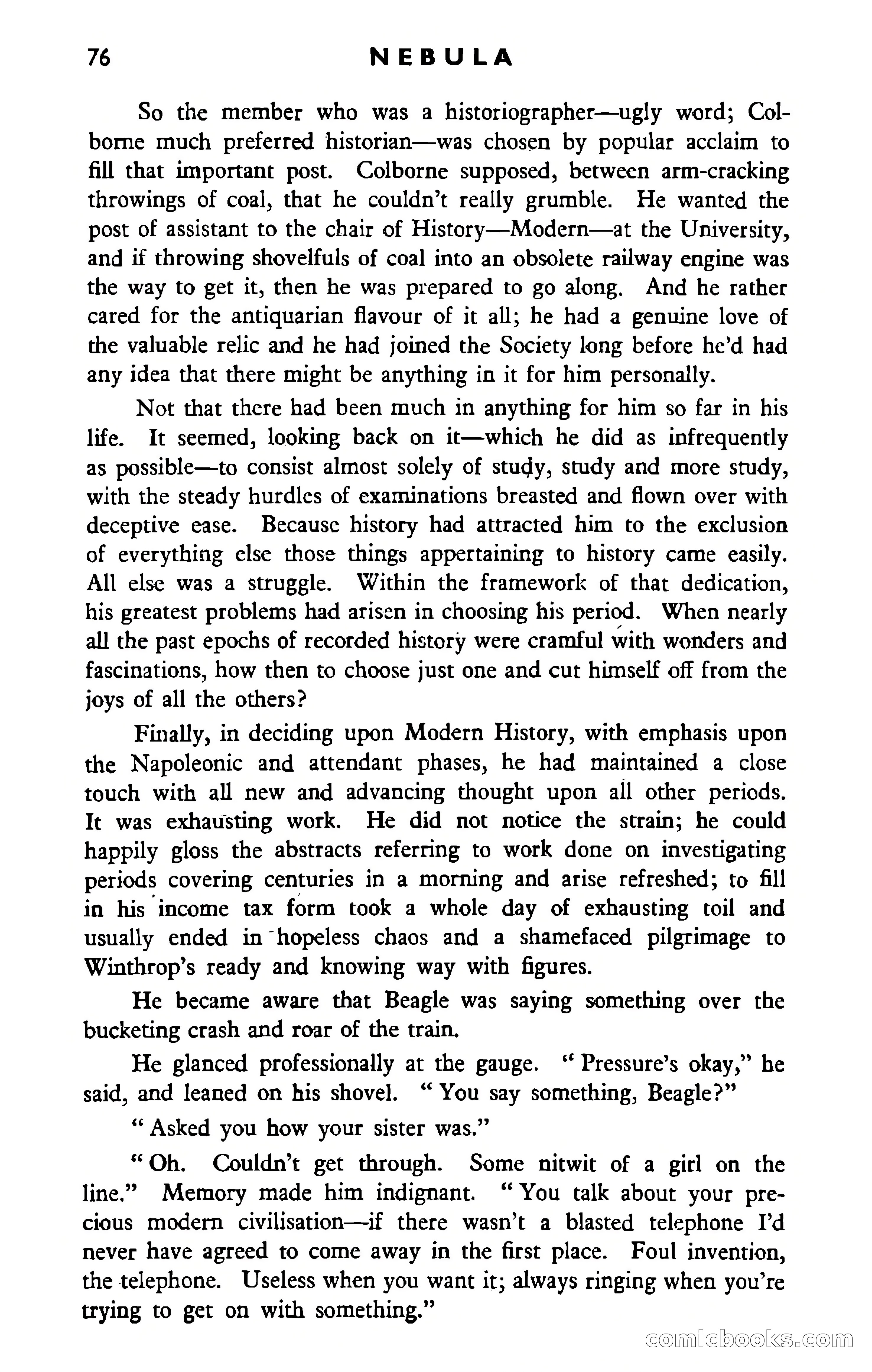 Nebula Science Fiction, Number 32 — page 78 of 117
