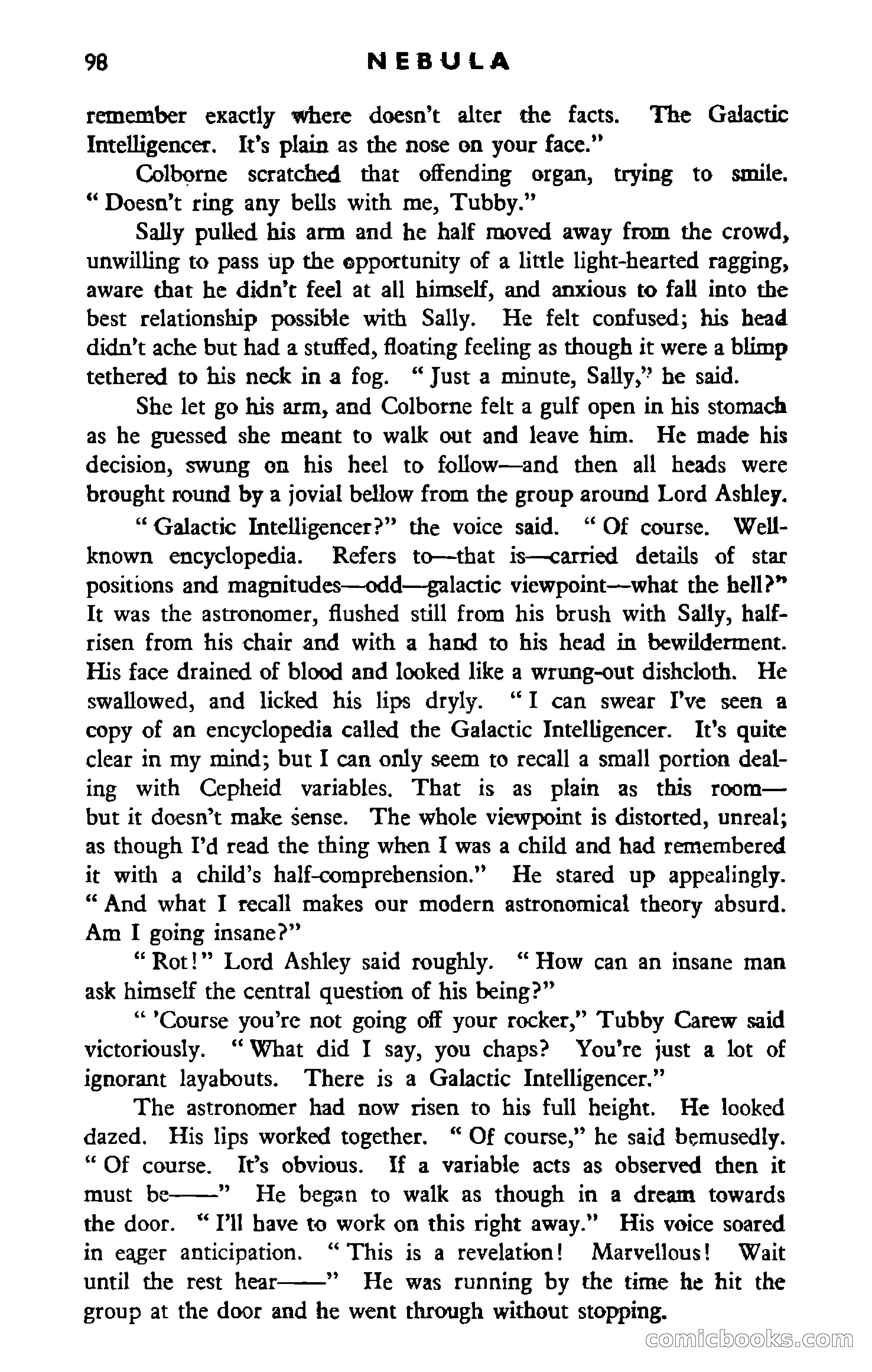 Nebula Science Fiction, Number 32 — page 100 of 117