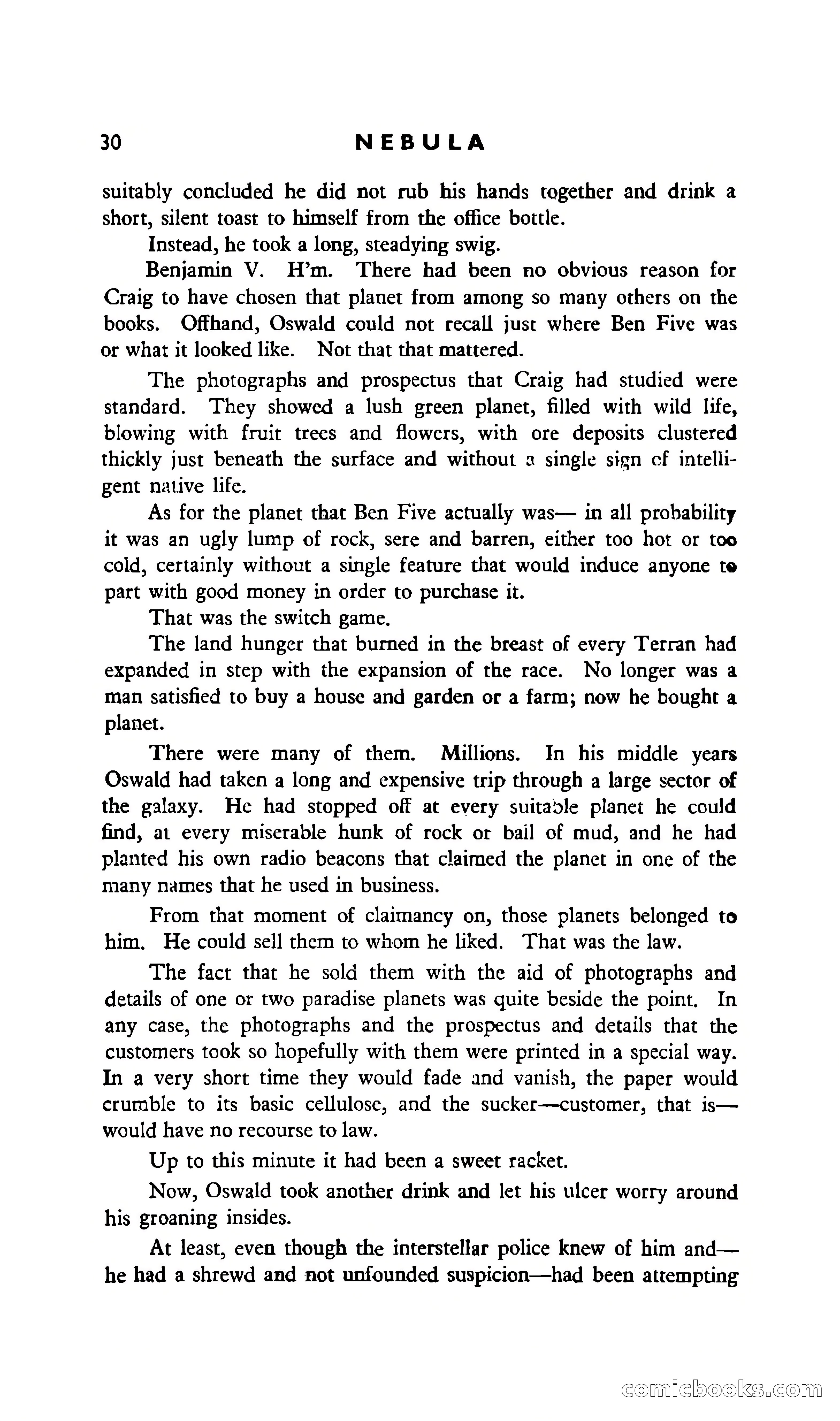 Nebula Science Fiction #34 — page 32 of 117