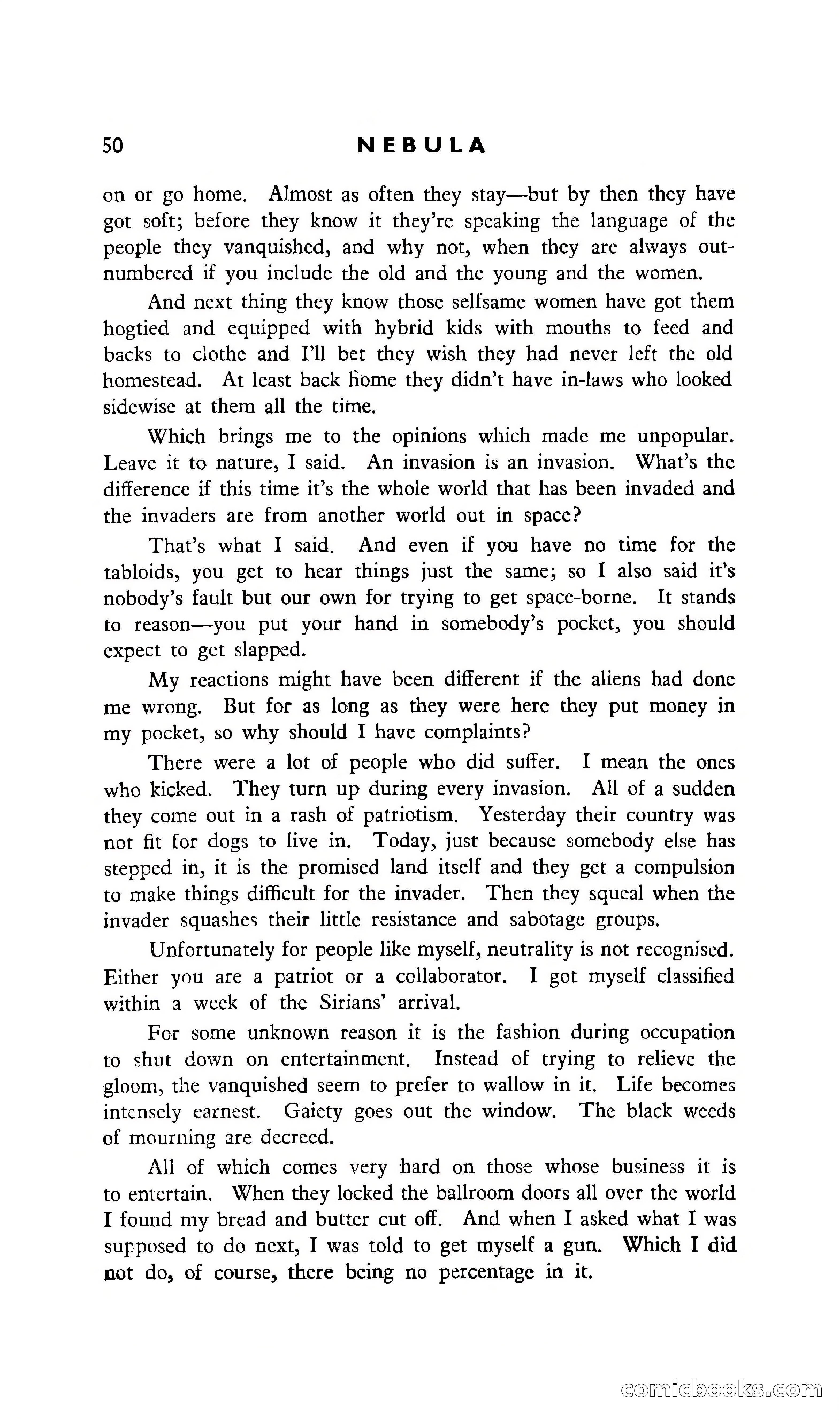 Nebula Science Fiction #34 — page 52 of 117