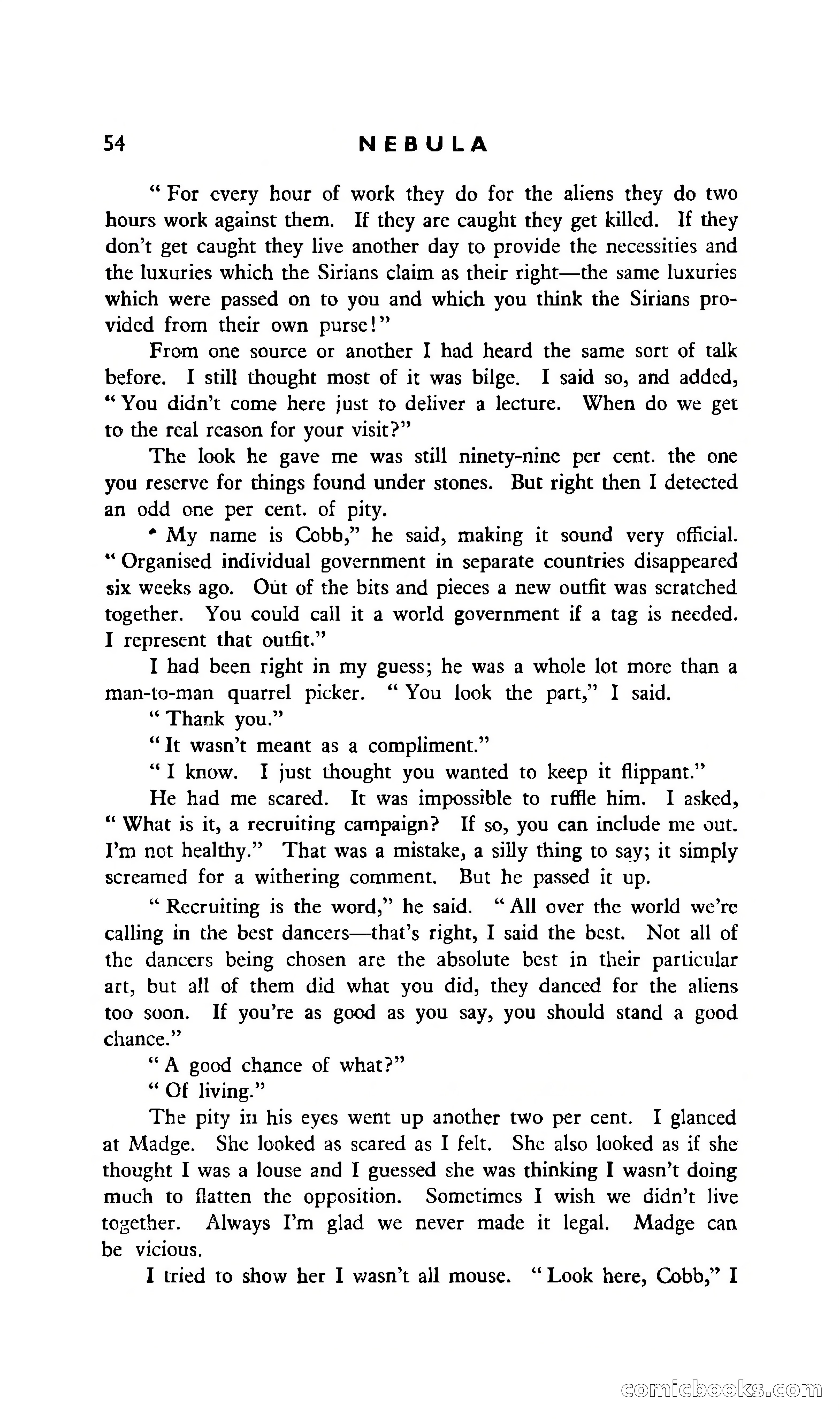 Nebula Science Fiction #34 — page 56 of 117