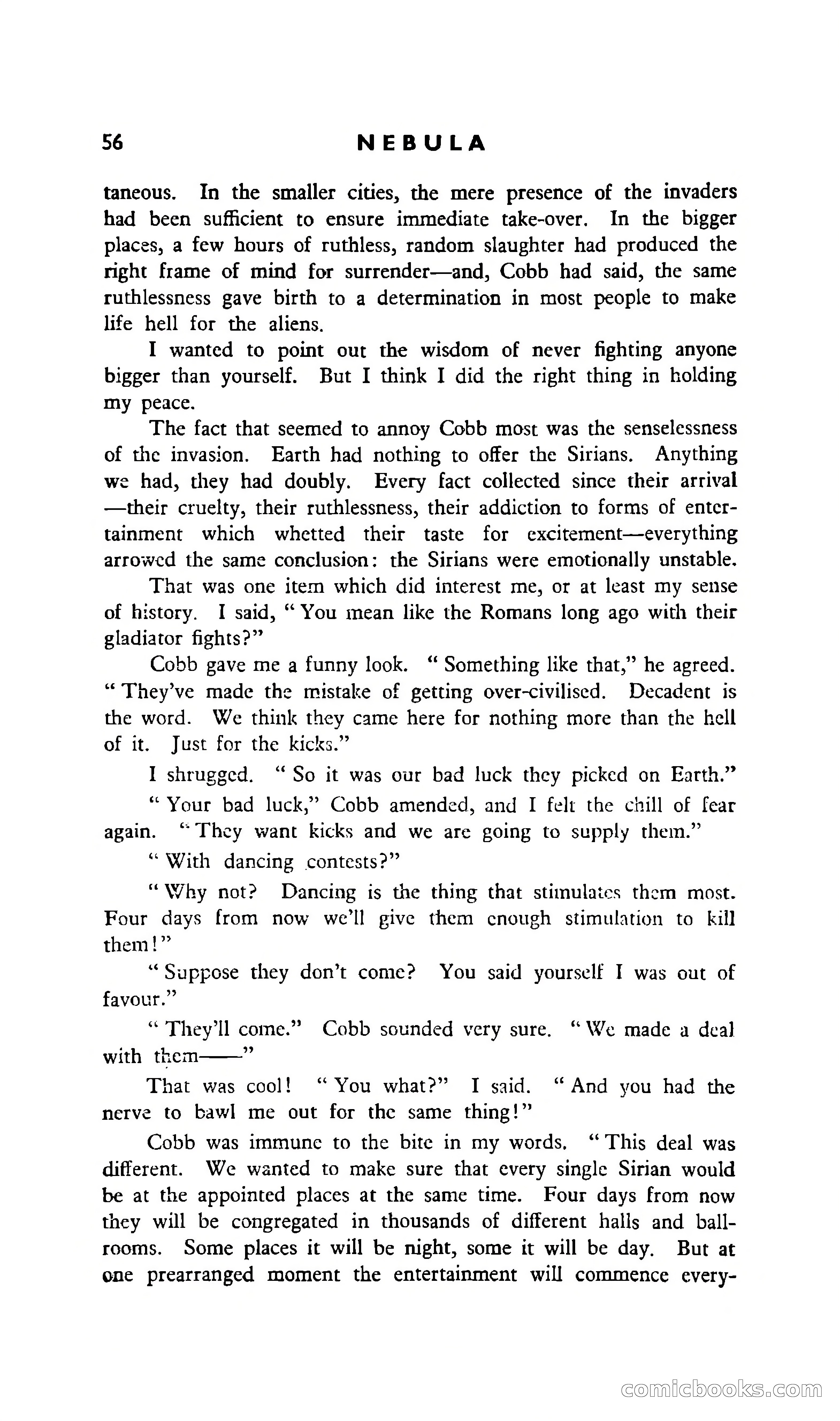 Nebula Science Fiction #34 — page 58 of 117