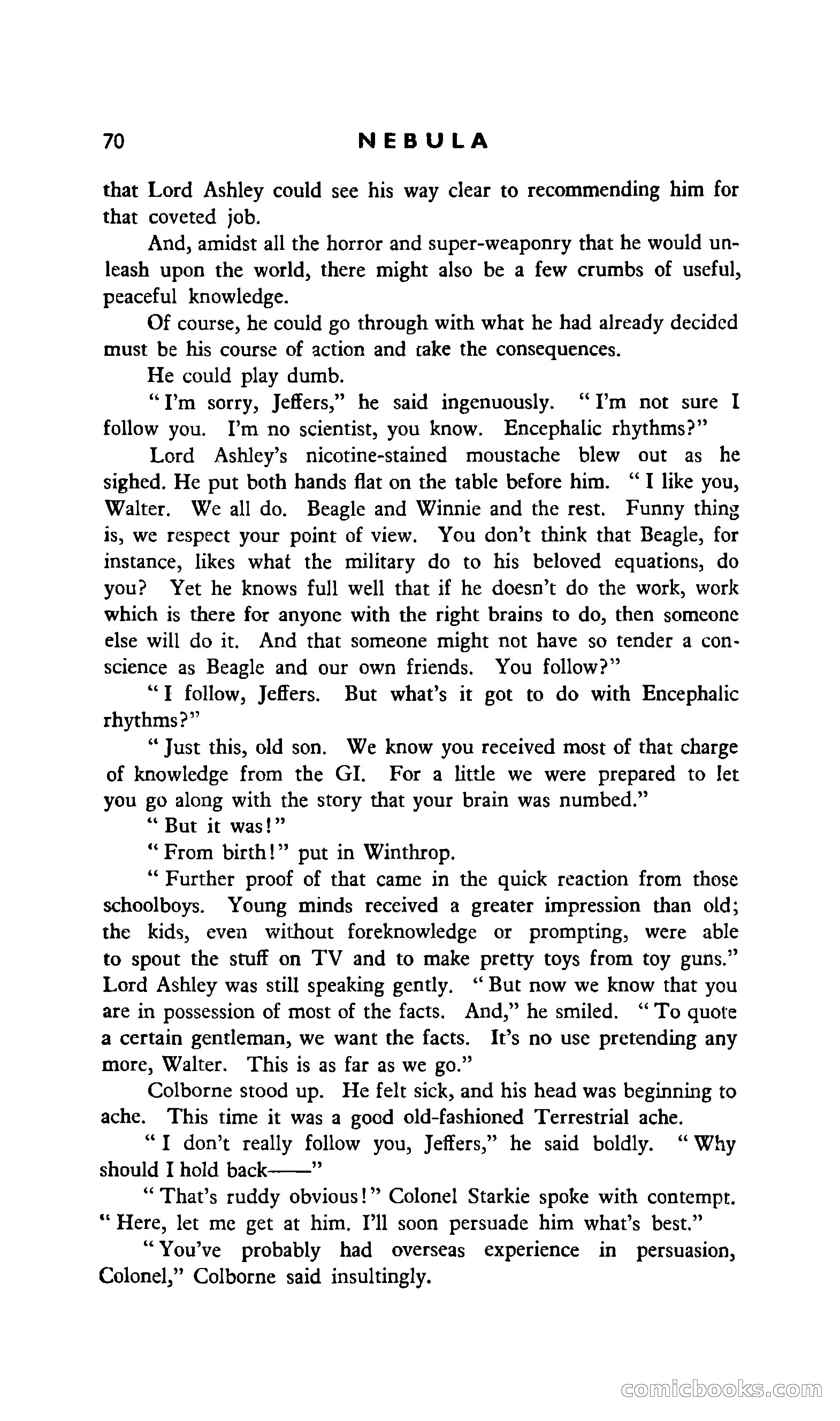 Nebula Science Fiction #34 — page 72 of 117
