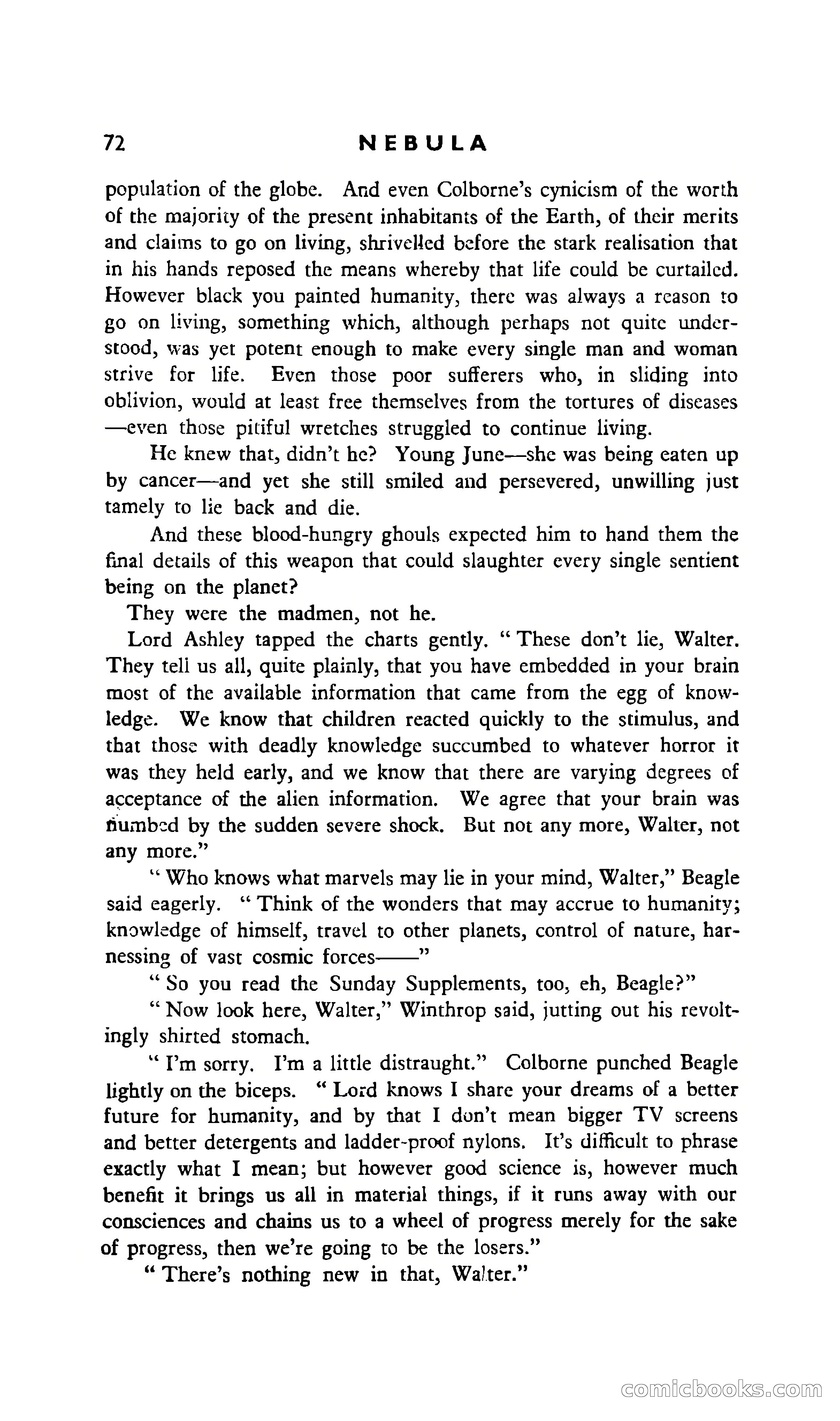 Nebula Science Fiction #34 — page 74 of 117