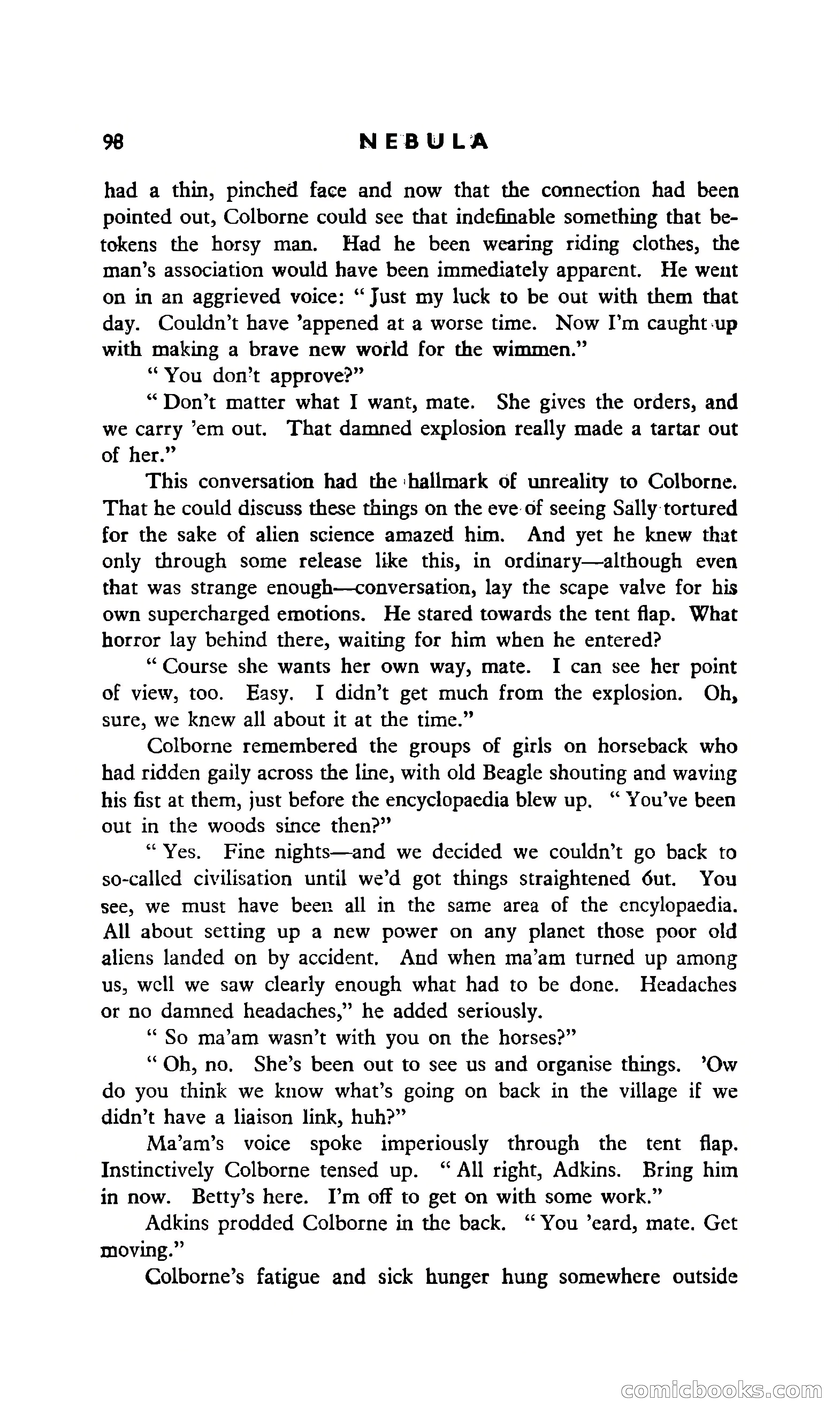 Nebula Science Fiction #34 — page 100 of 117