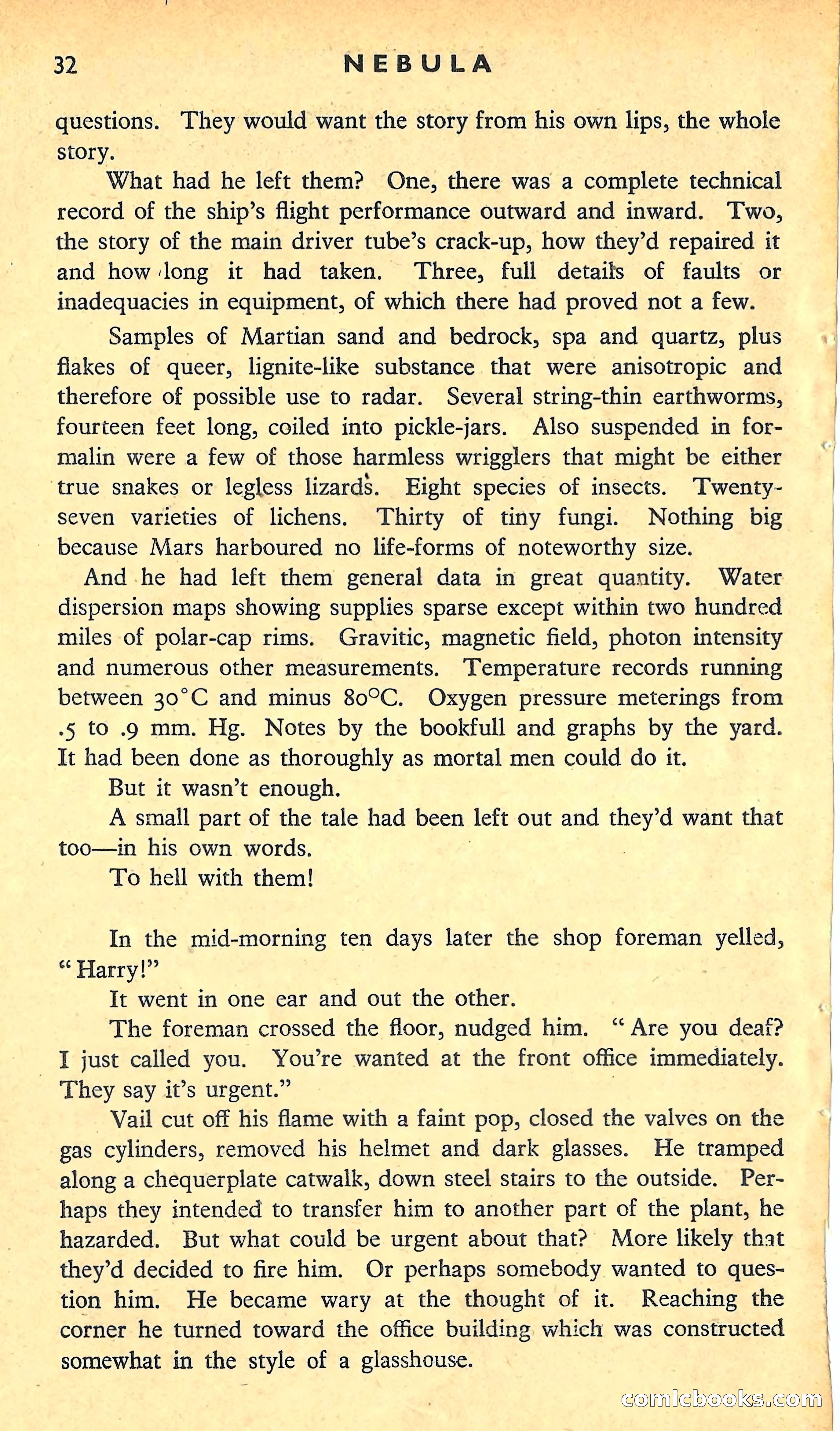 Nebula Science Fiction #35 — page 34 of 116