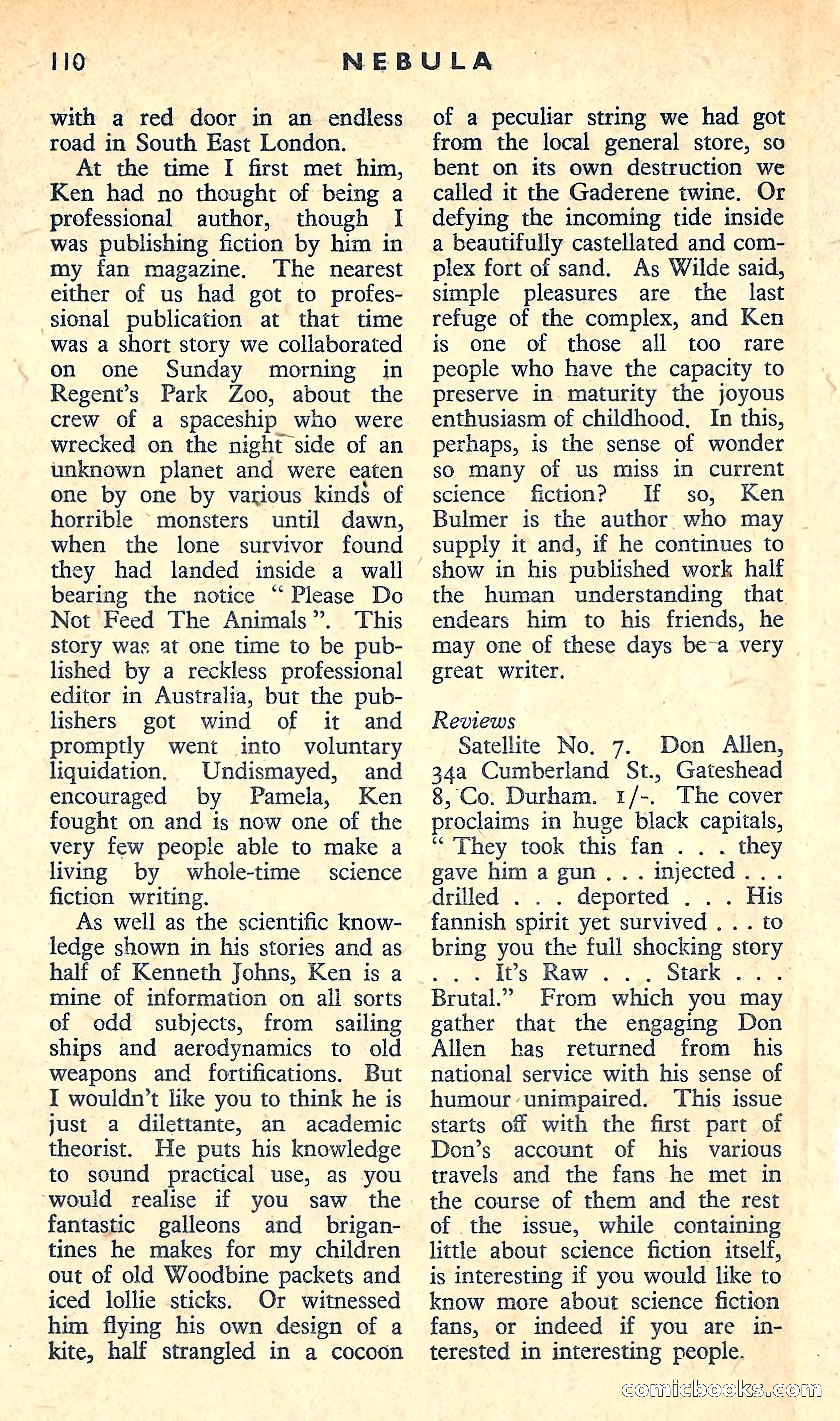 Nebula Science Fiction #35 — page 112 of 116